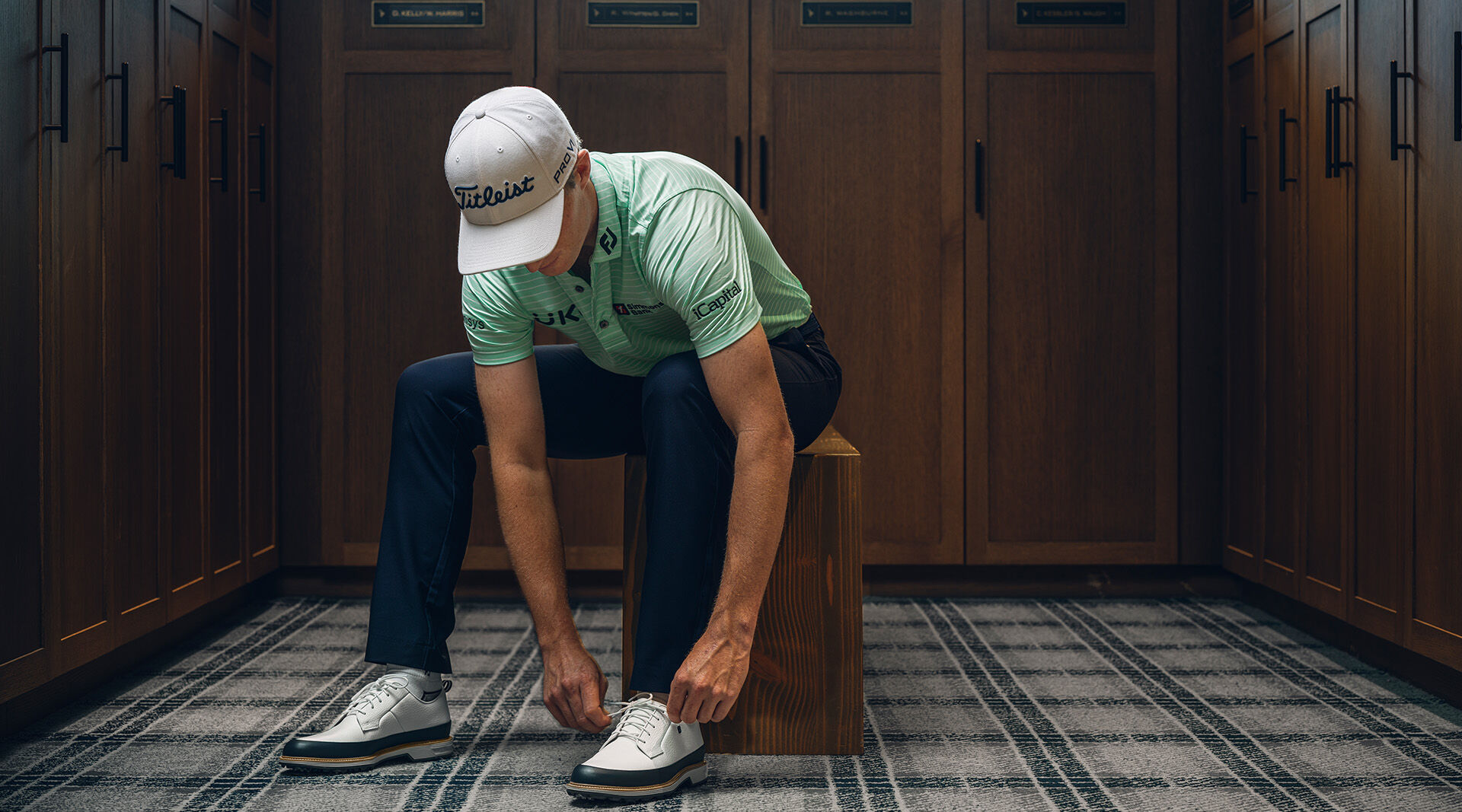 未使用　FJ FOOTJOY　フットジョイ　タイトリスト　アンダーシャツ　メンズM　白インナーシャツ　X08291 タイトリストとフットジョイ徹底解説！関係性から賢い選び方