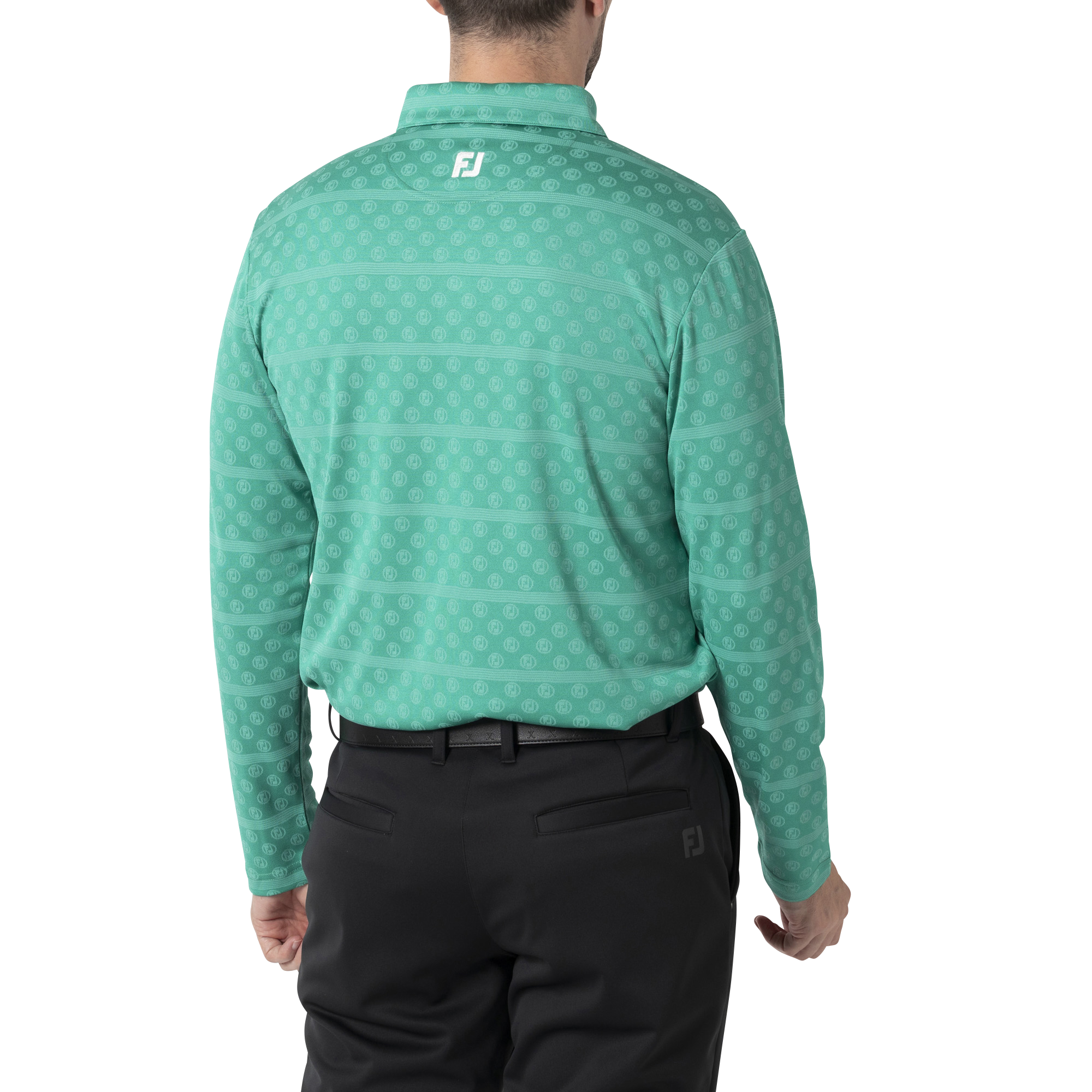 MEN'S FJロゴジャカード 長袖シャツ