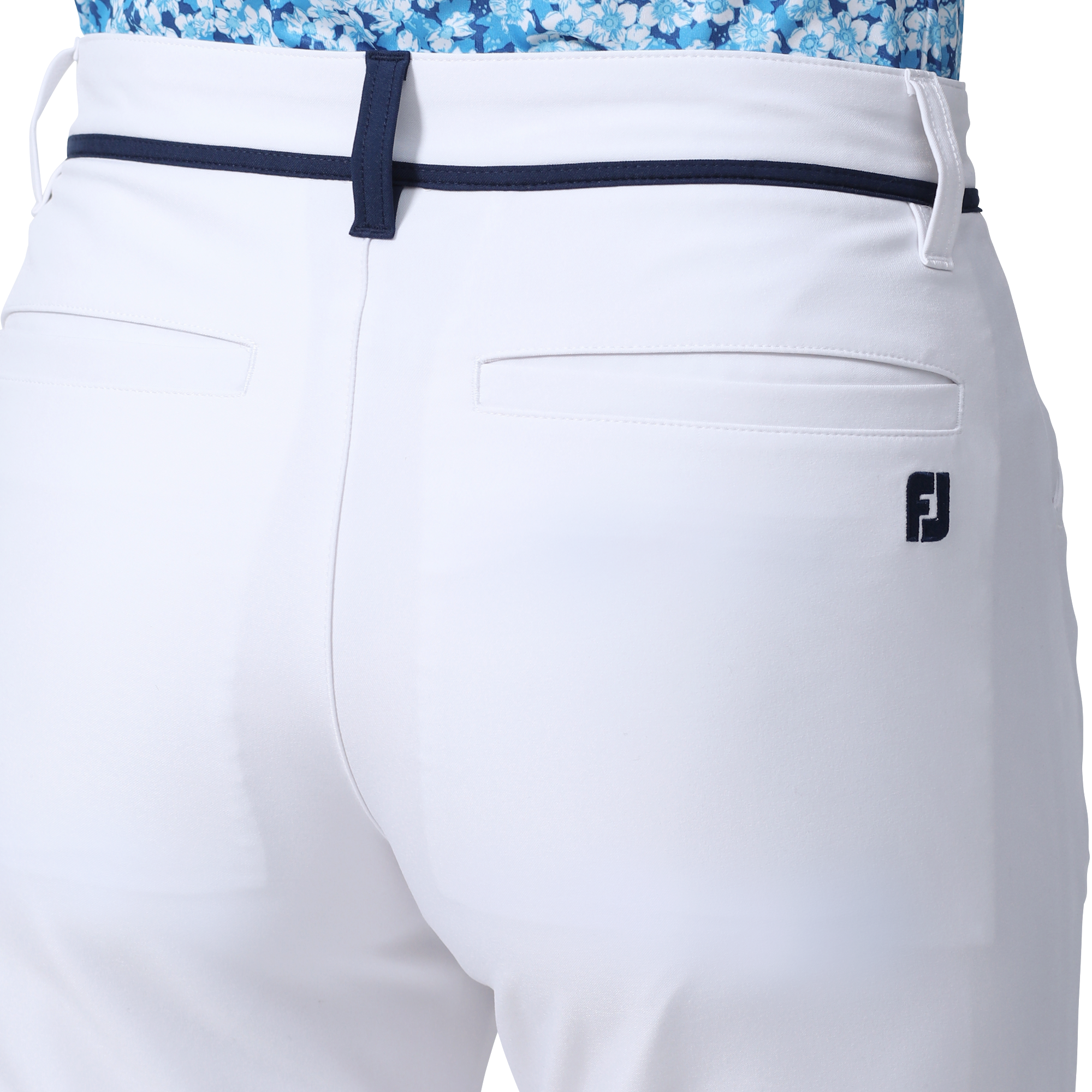 ウエストライン撥水ストレッチロングパンツ