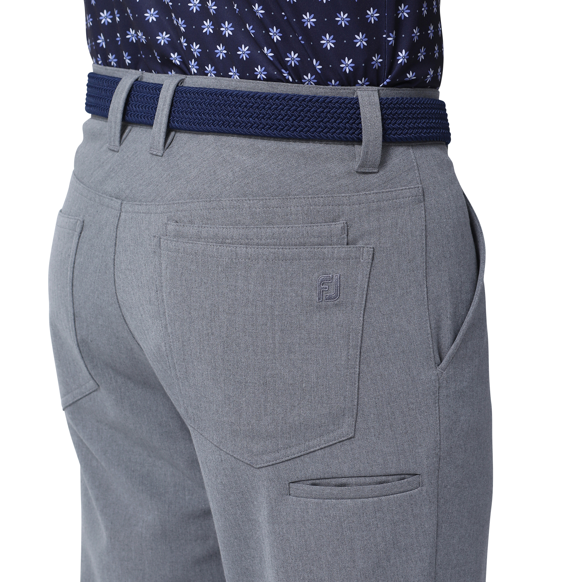 MEN'S ストレッチヘリンボーンパンツ