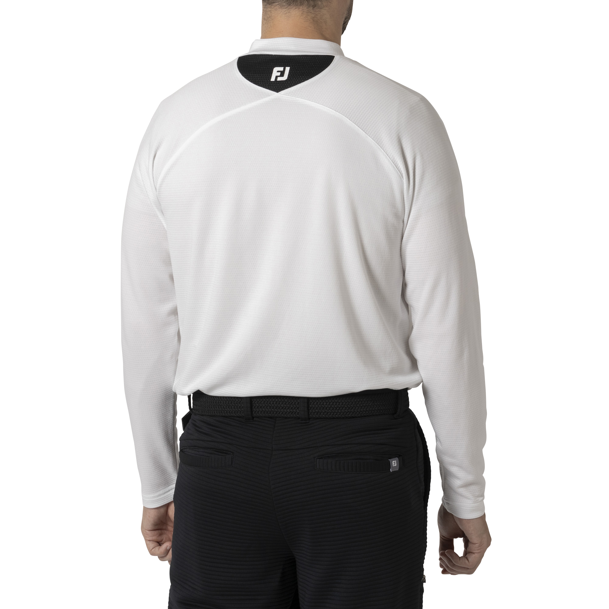 MEN'S DRY THROUGHLIGHT チェストライン 長袖モックネックシャツ