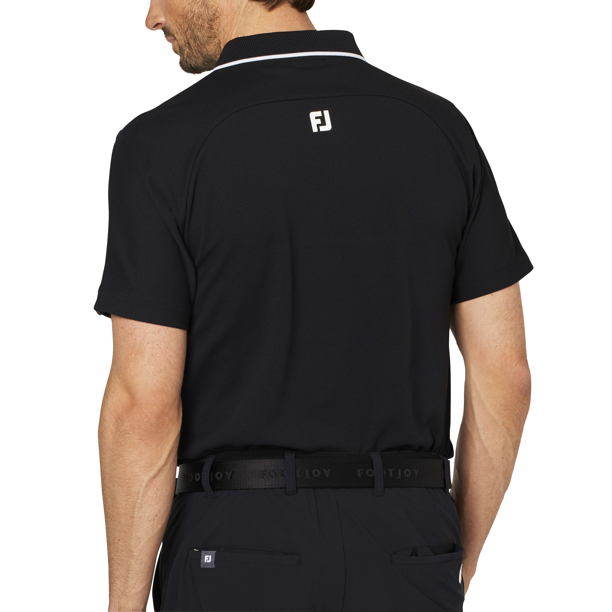 チェストライン半袖ポロ