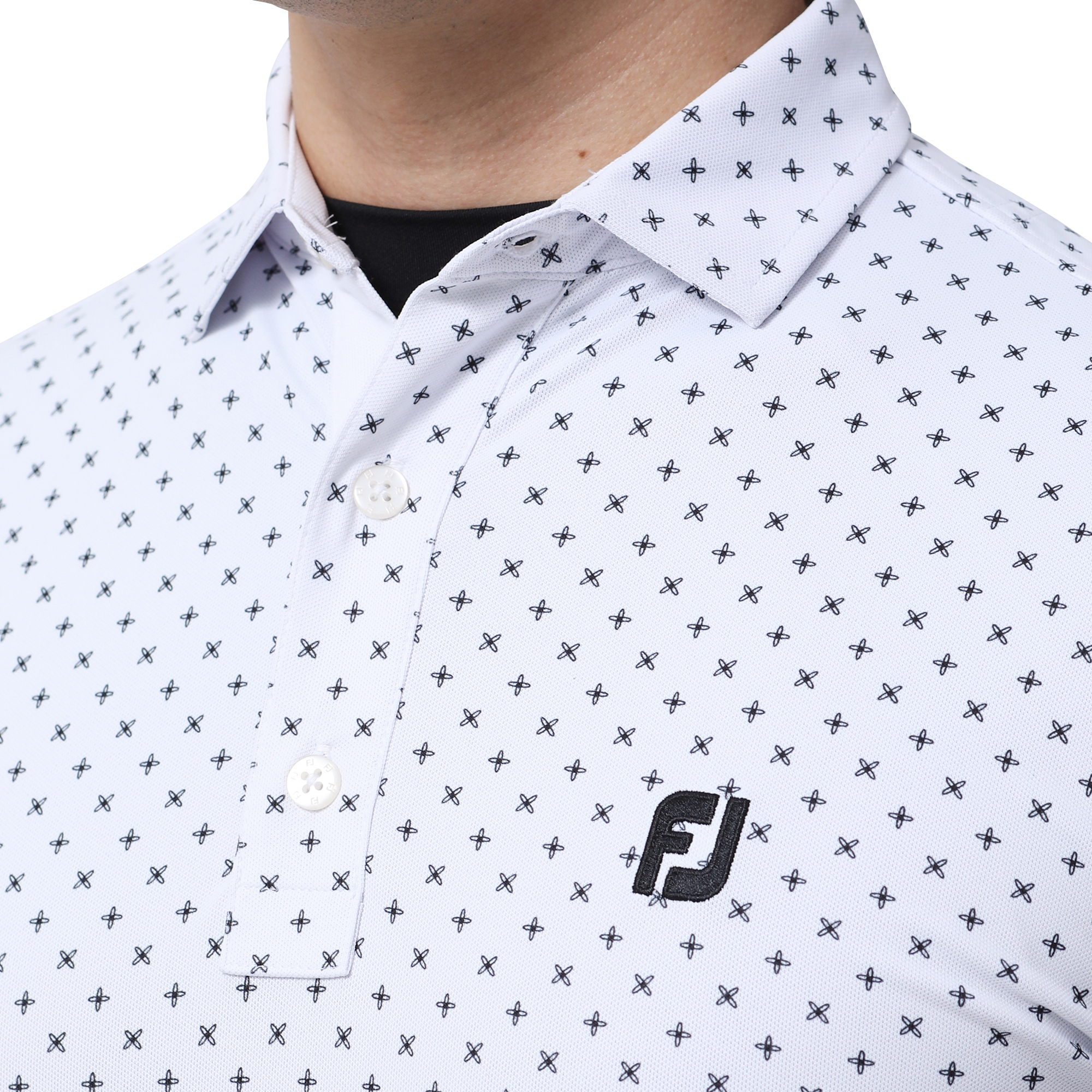 MEN&rsquo;S  フラワーアイコンプリント 半袖シャツ &amp;ベースレイヤー