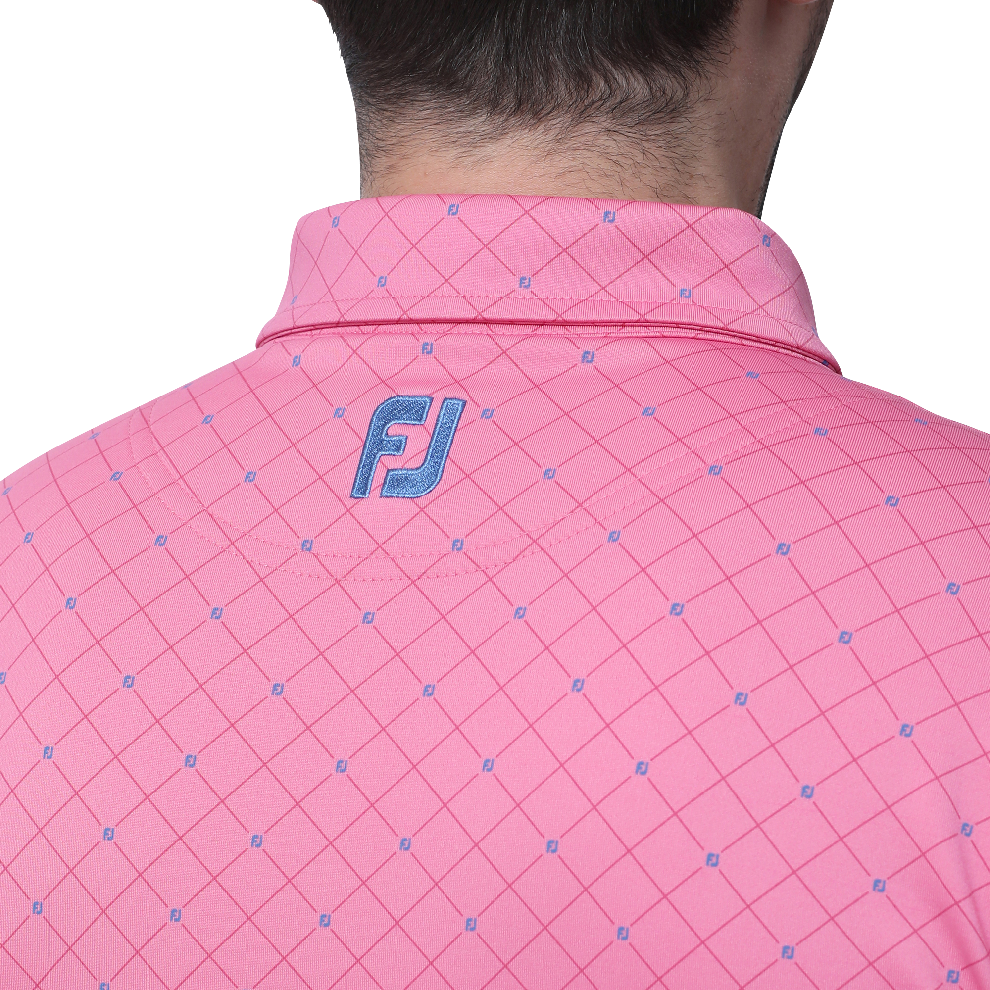 MEN'S FJアーガイル蓄熱保温長袖ボタンダウンシャツ