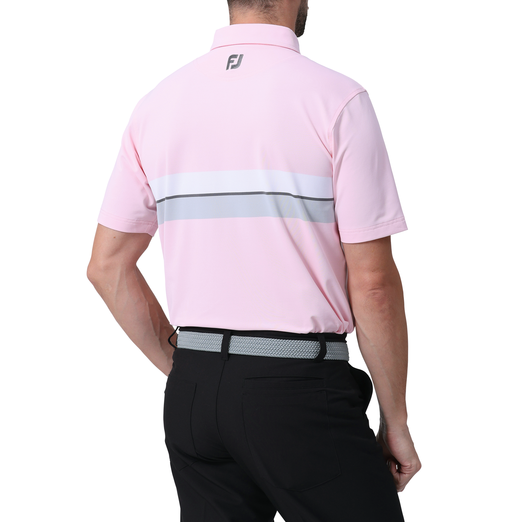 ダブルチェストライン半袖ボタンダウンシャツ