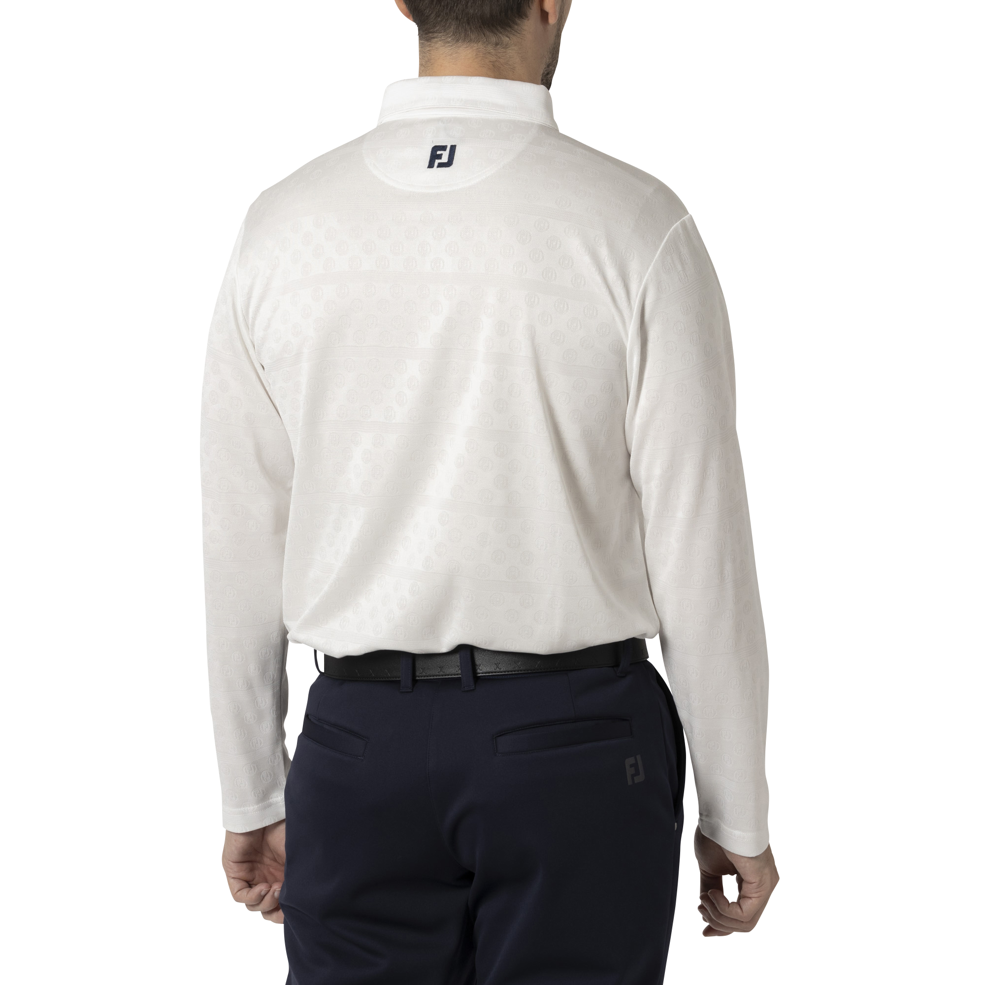 MEN'S FJロゴジャカード 長袖シャツ