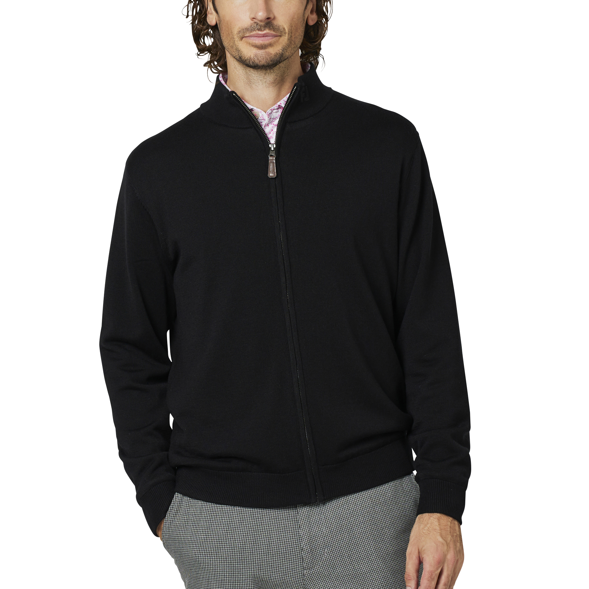 防風ライニングフルジップセーター - FootJoy Japan