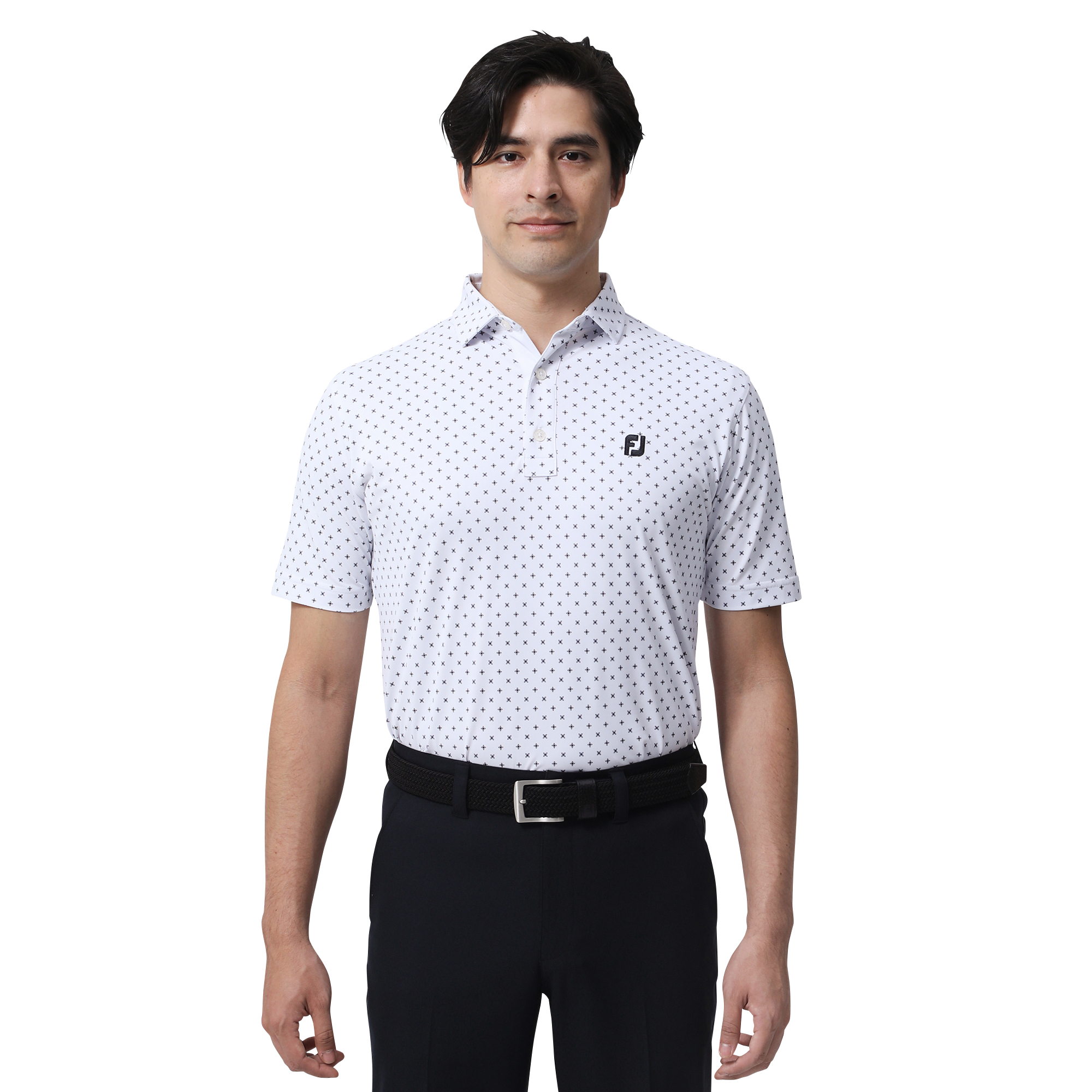 MEN&rsquo;S  フラワーアイコンプリント 半袖シャツ &amp;ベースレイヤー