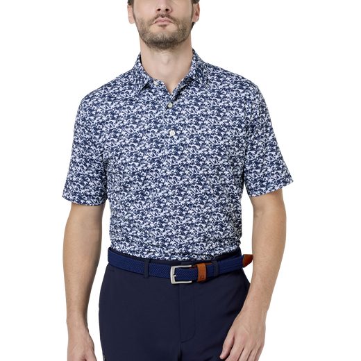 ヒデゥンパルム　ストレッチライル半袖シャツ