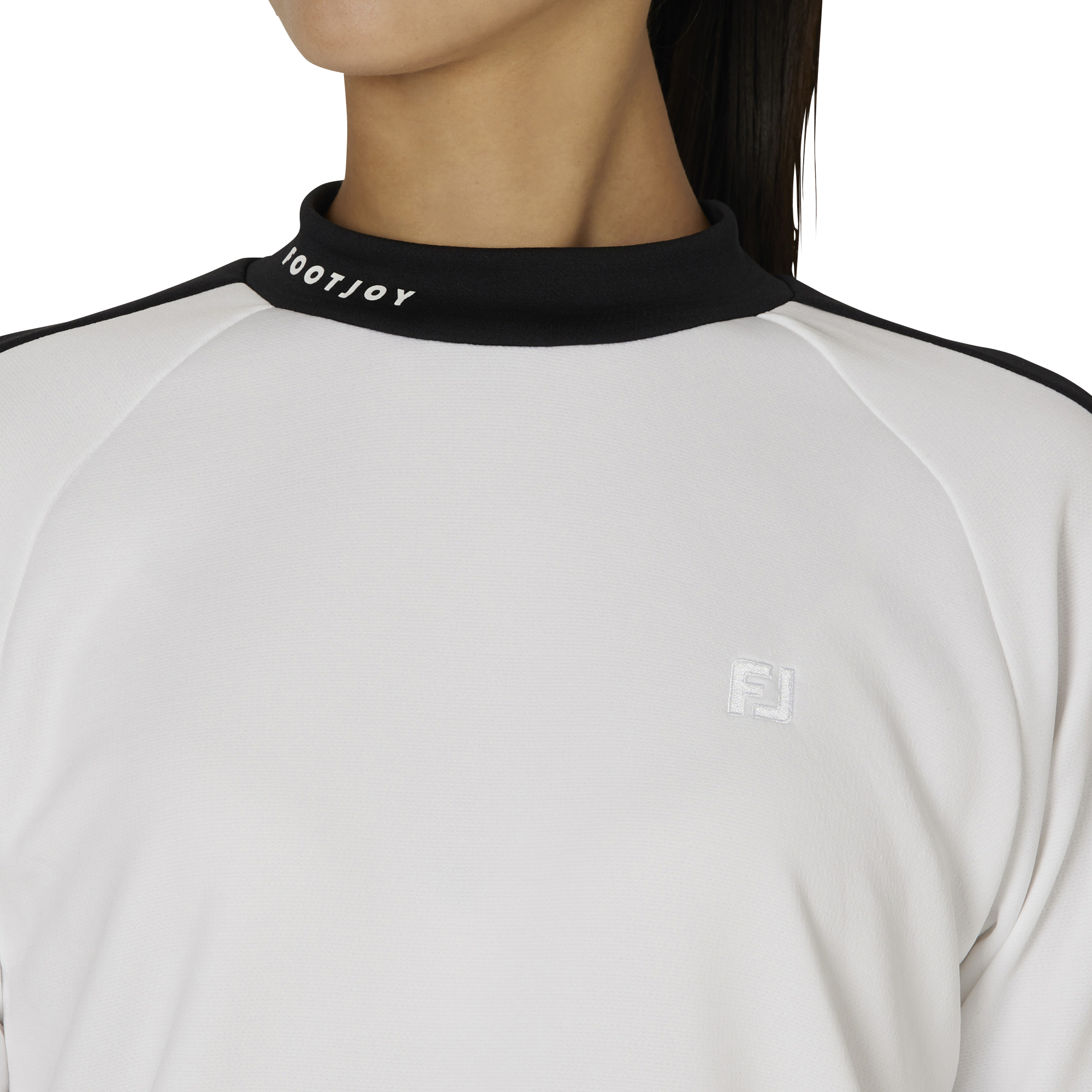 WOMEN'S ライトウェイト 7分袖モックネックシャツ