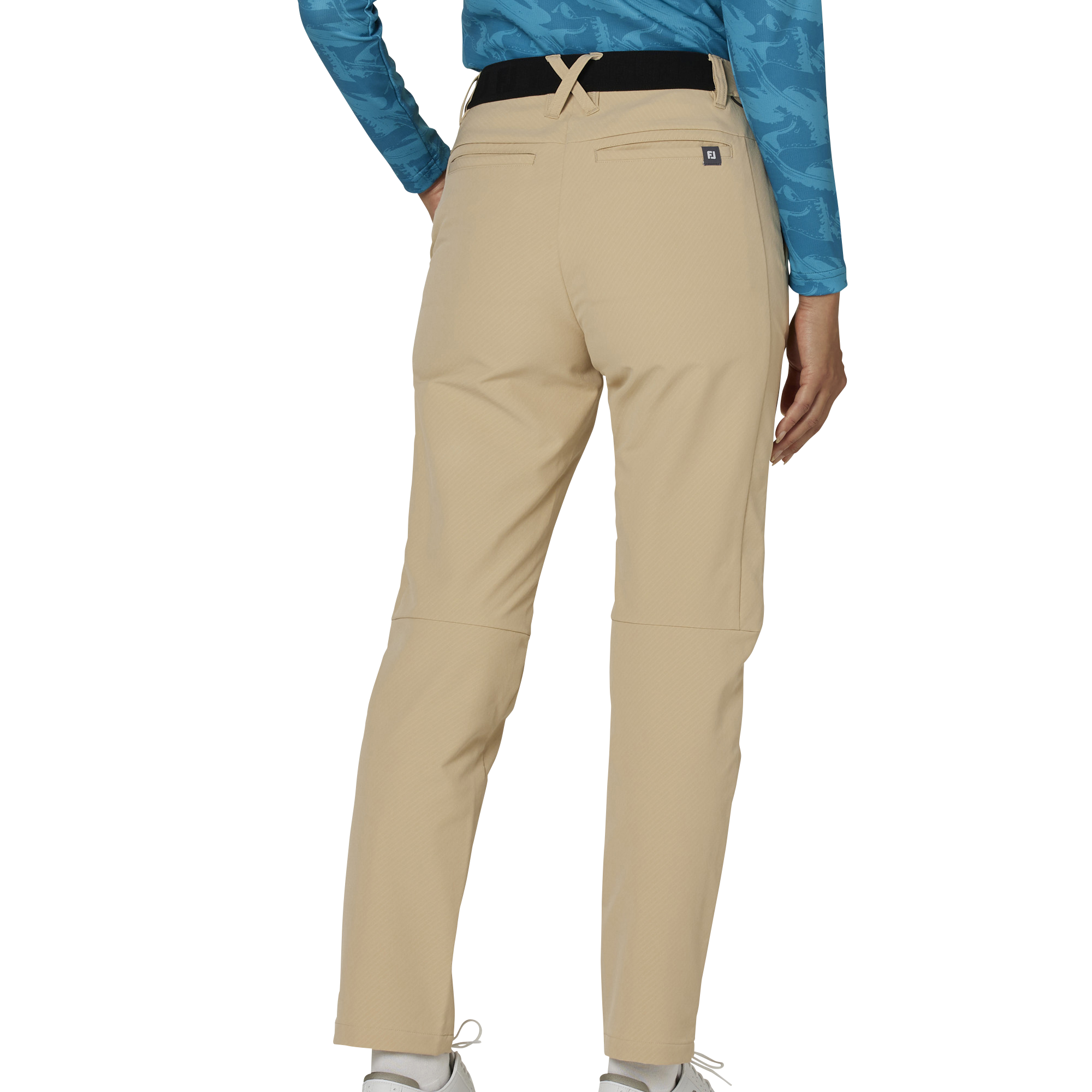 WOMEN'S TWINSOF 撥水裏起毛レジメンタルストライプ ストレッチ