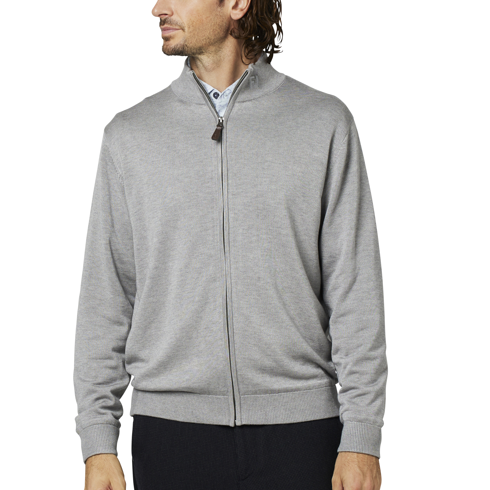 防風ライニングフルジップセーター - FootJoy Japan