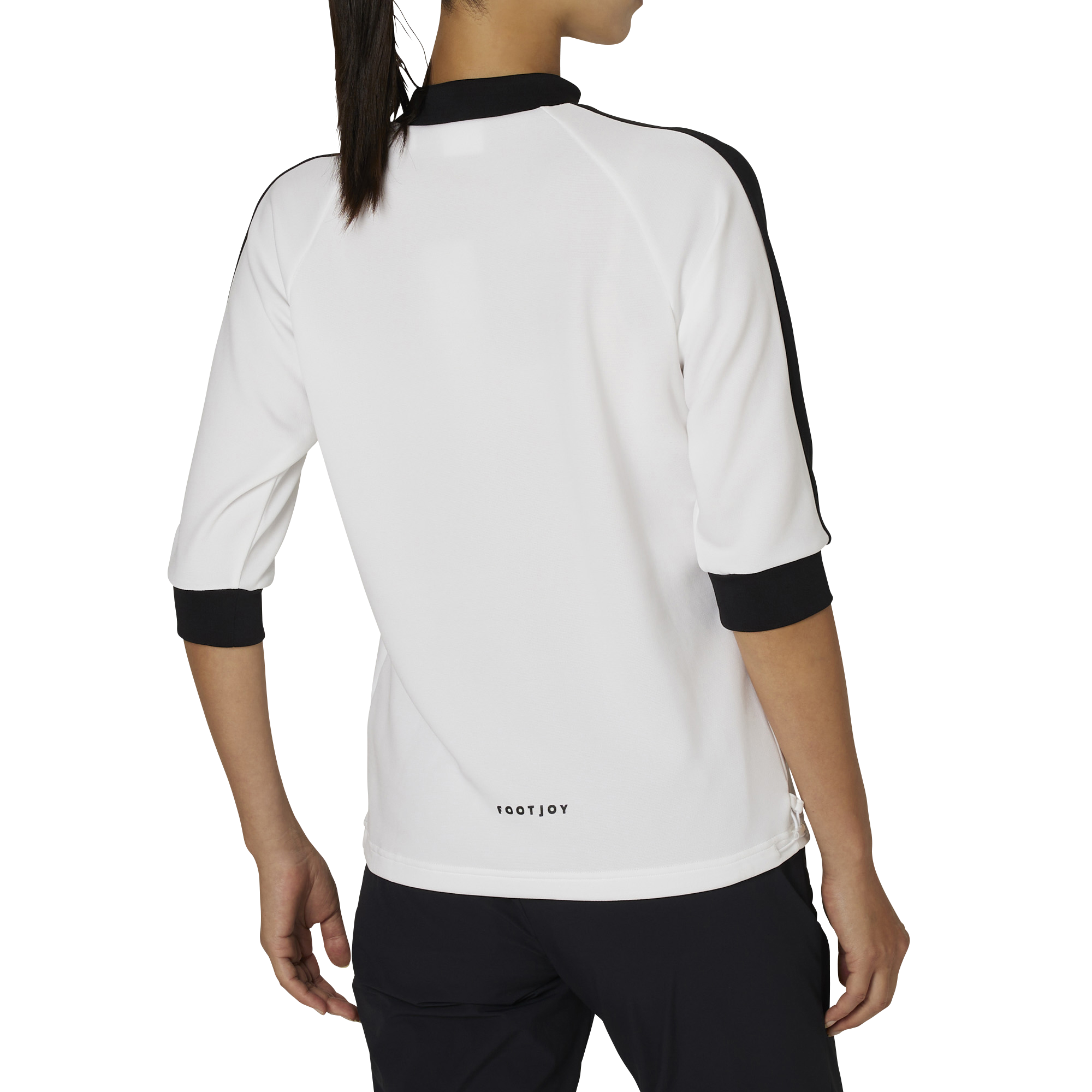 WOMEN'S ライトウェイト 7分袖モックネックシャツ