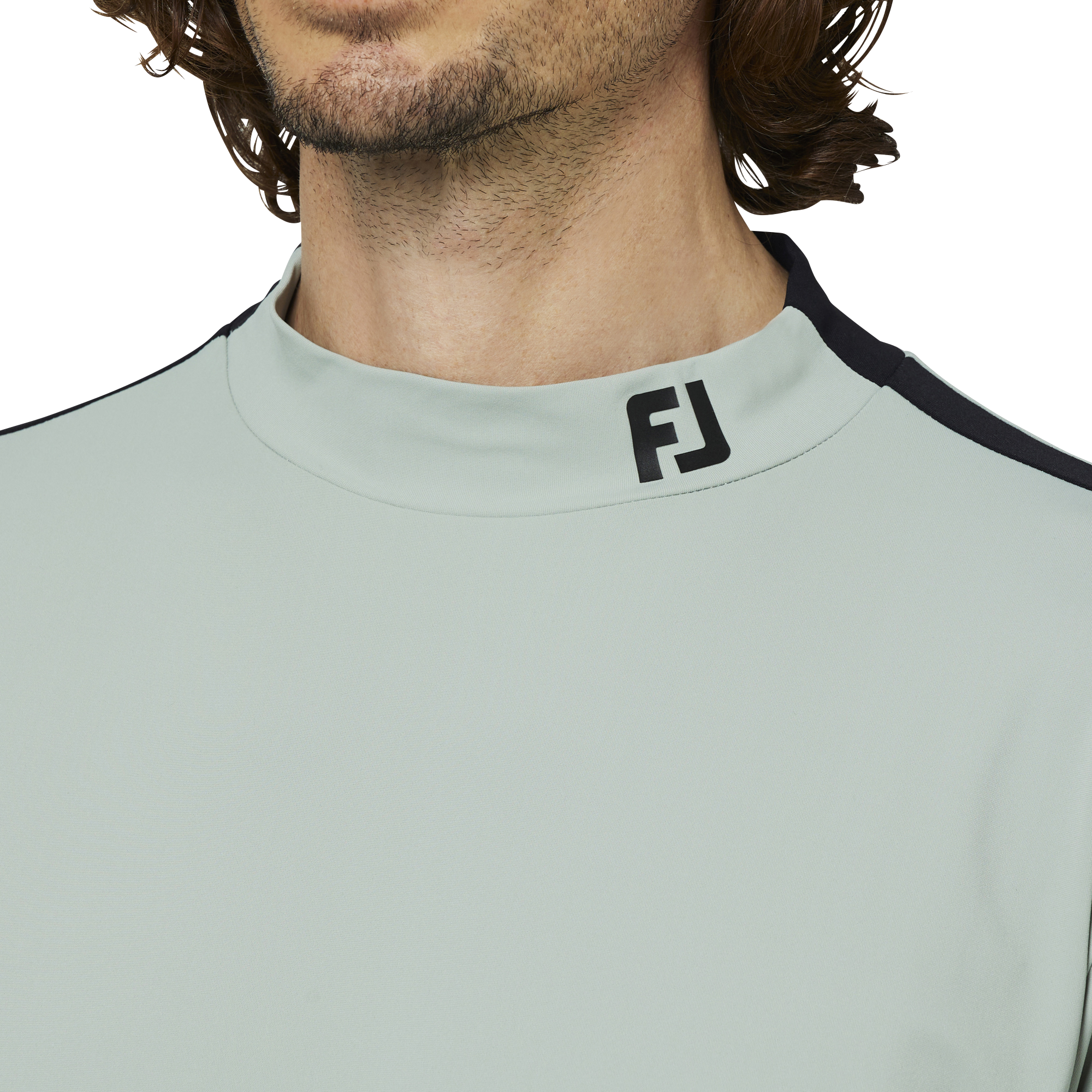 ショルダーライン長袖モックネックシャツ - FootJoy Japan