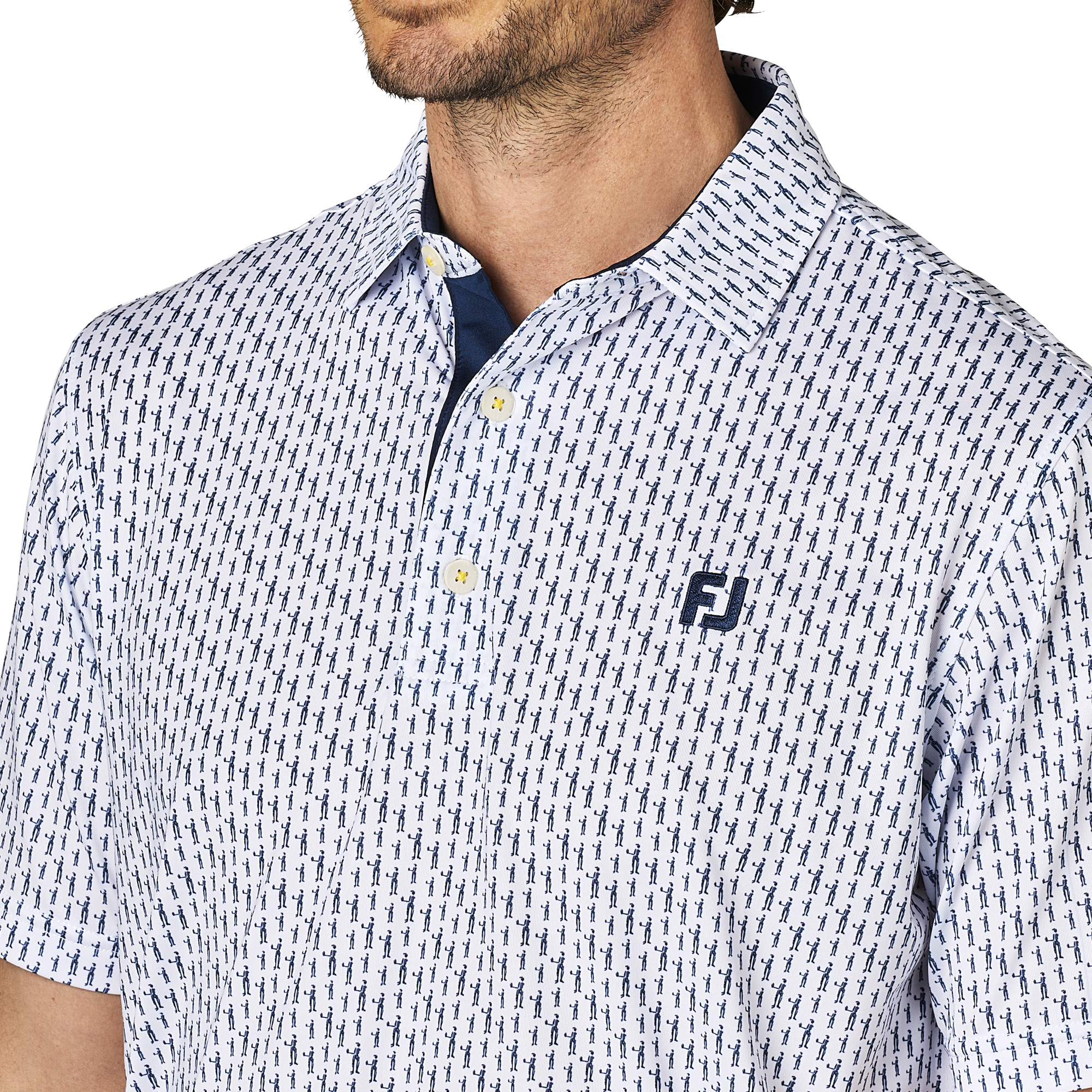 プレイヤーズフィギュアプリント半袖シャツ