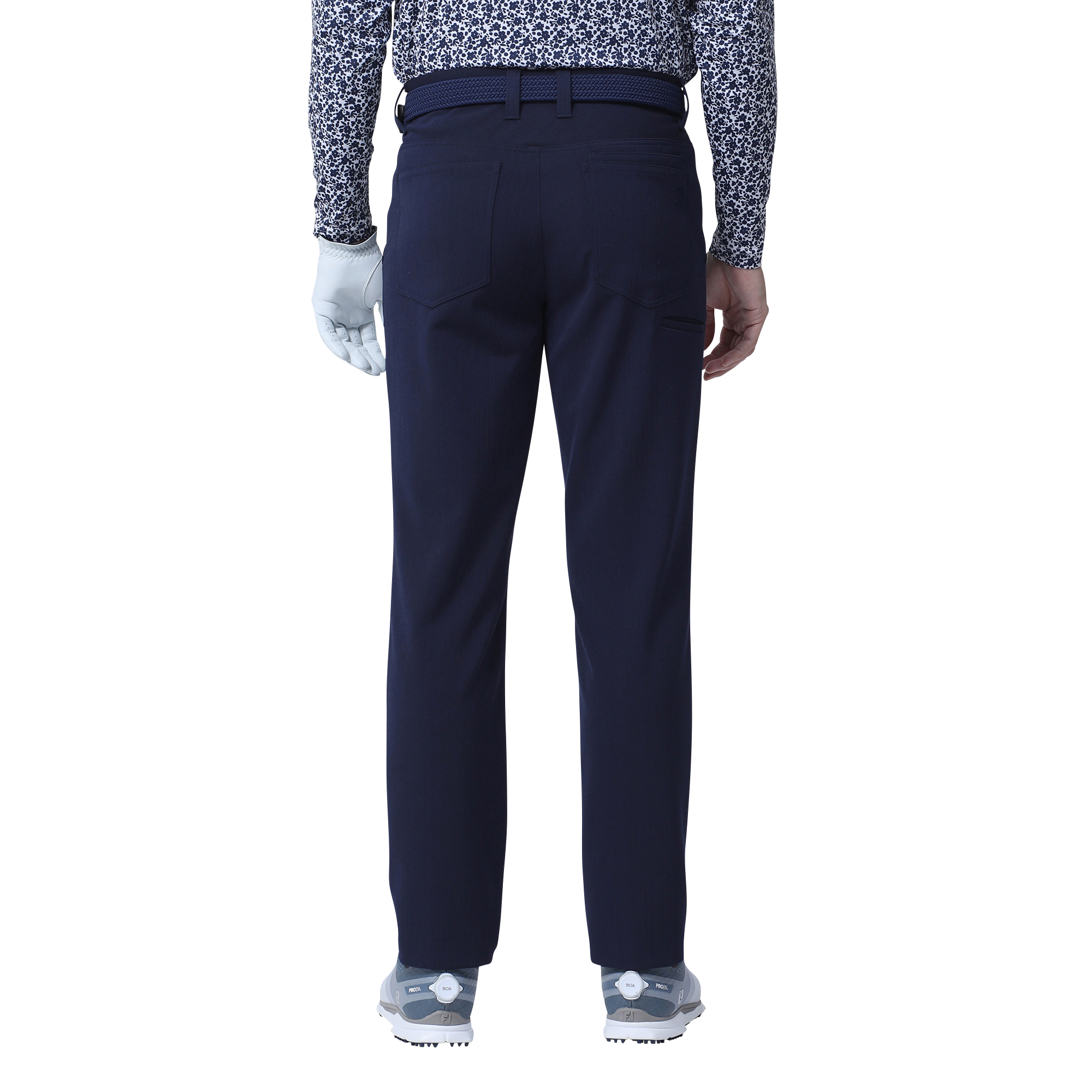 MEN'S ストレッチヘリンボーンパンツ