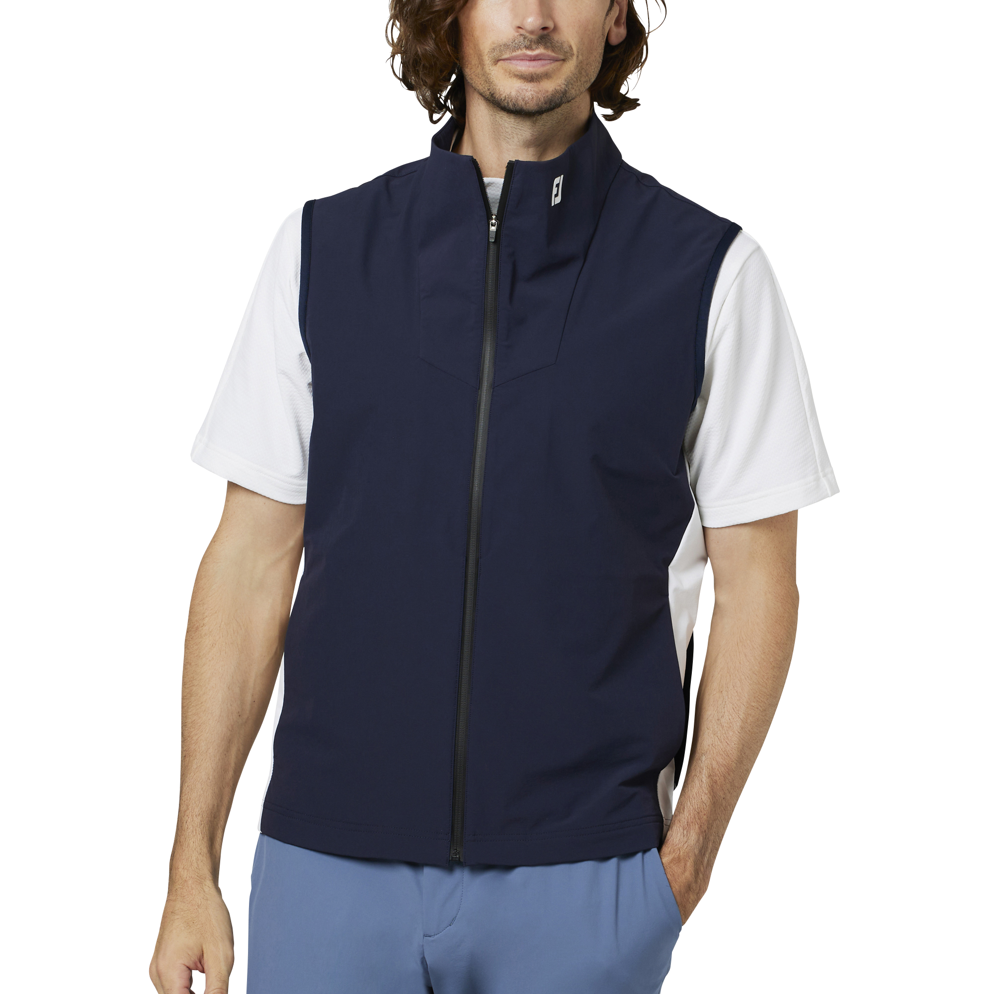 ゴルフ　ベスト FJパッカブル2重織撥水ベスト - FootJoy Japan