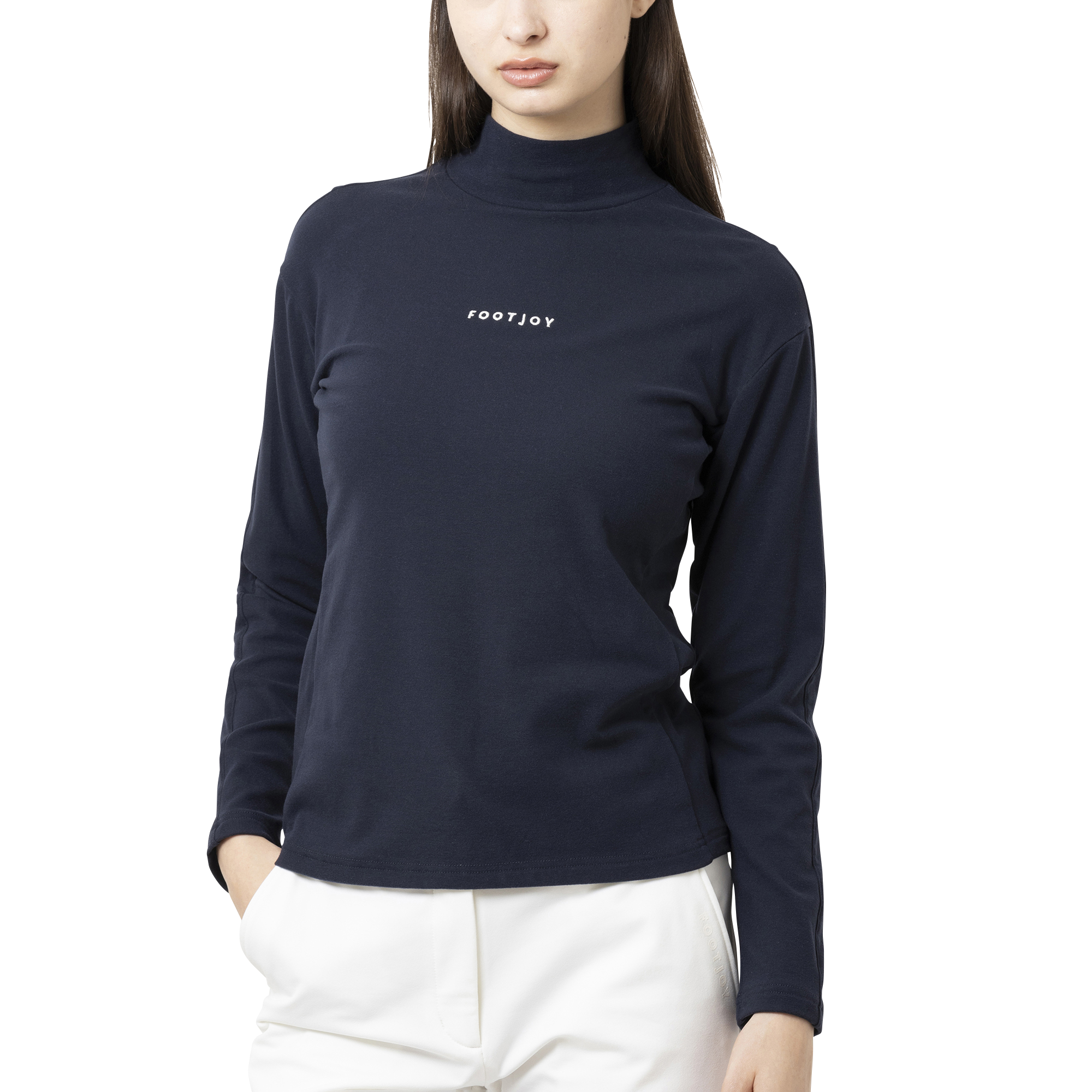 シグナル長袖モックネックシャツ - FootJoy Japan