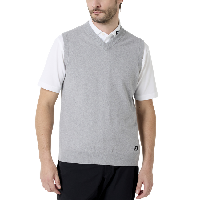 Essential ベーシックコンフォート Vネック ニットベスト - FootJoy Japan Essential ベーシックコンフォート Vネック ニットベスト - FootJoy Japan