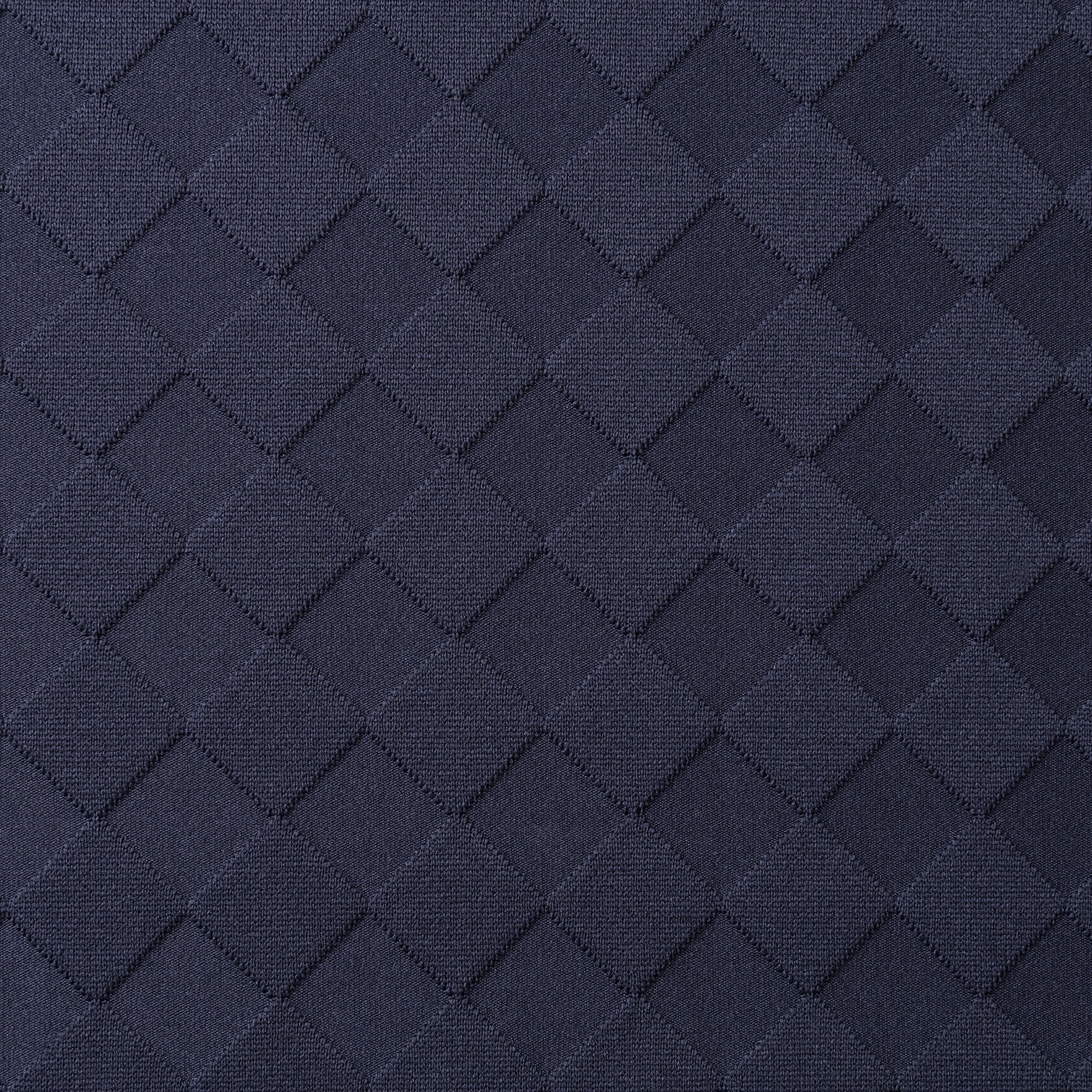 アーガイルジャカード長袖シャツ