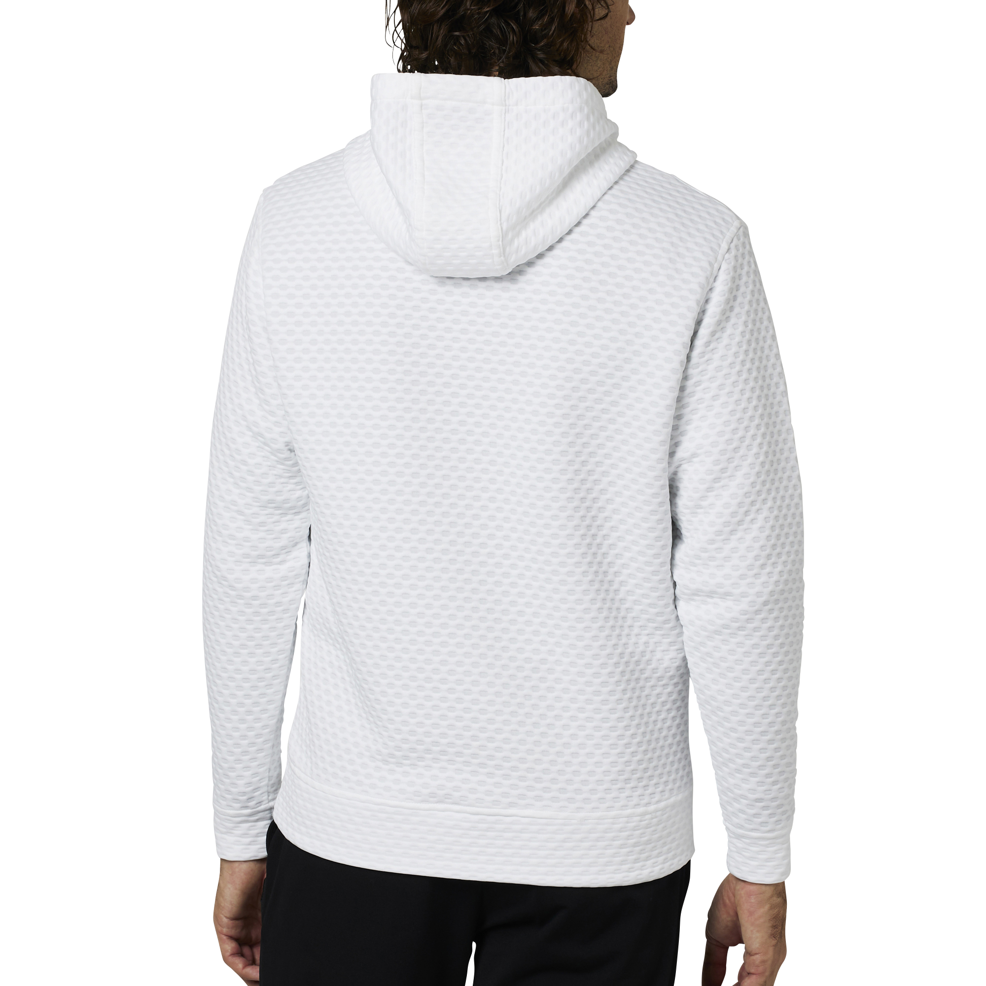 スペーサーニットプルオーバーフーディー