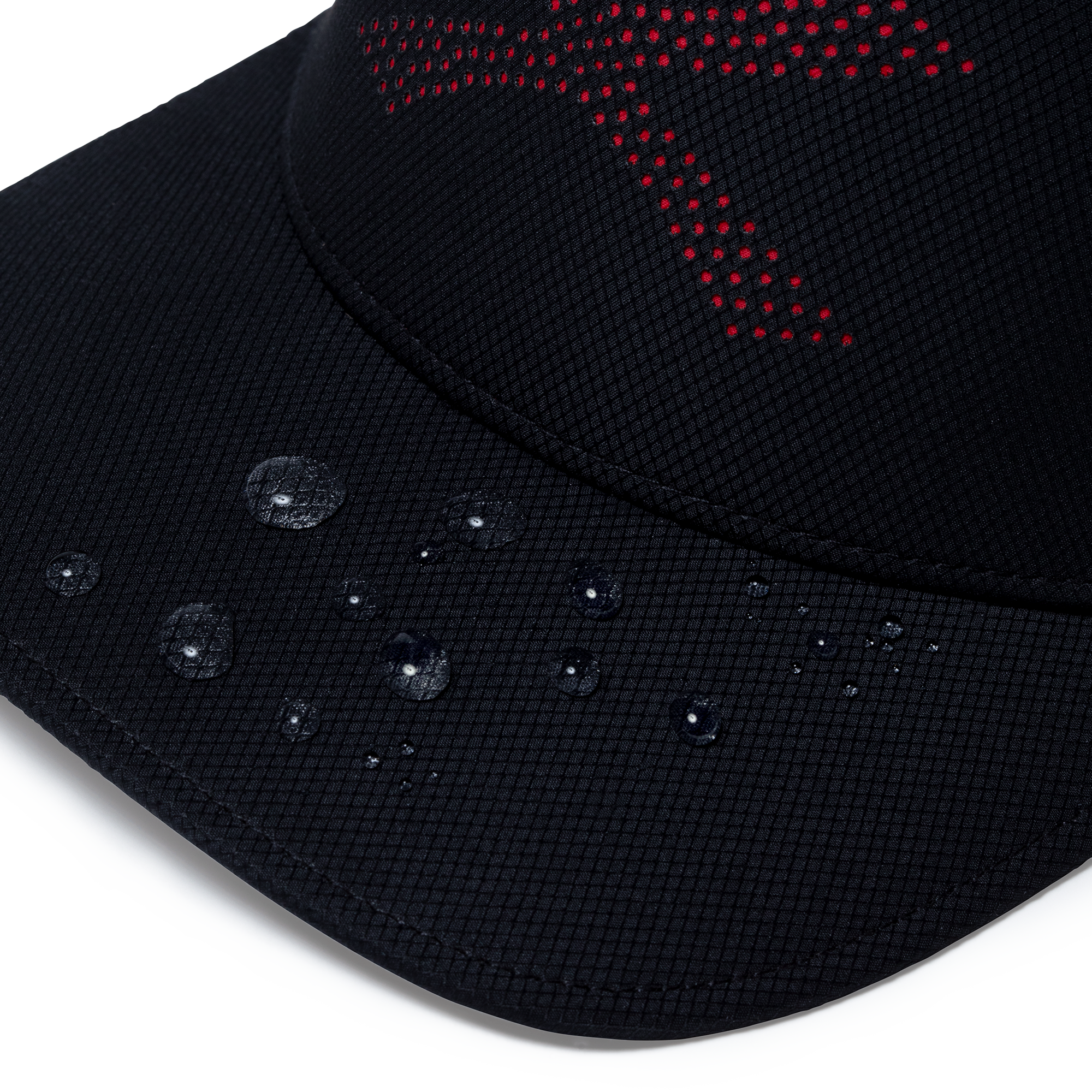 撥水Xモチーフキャップ