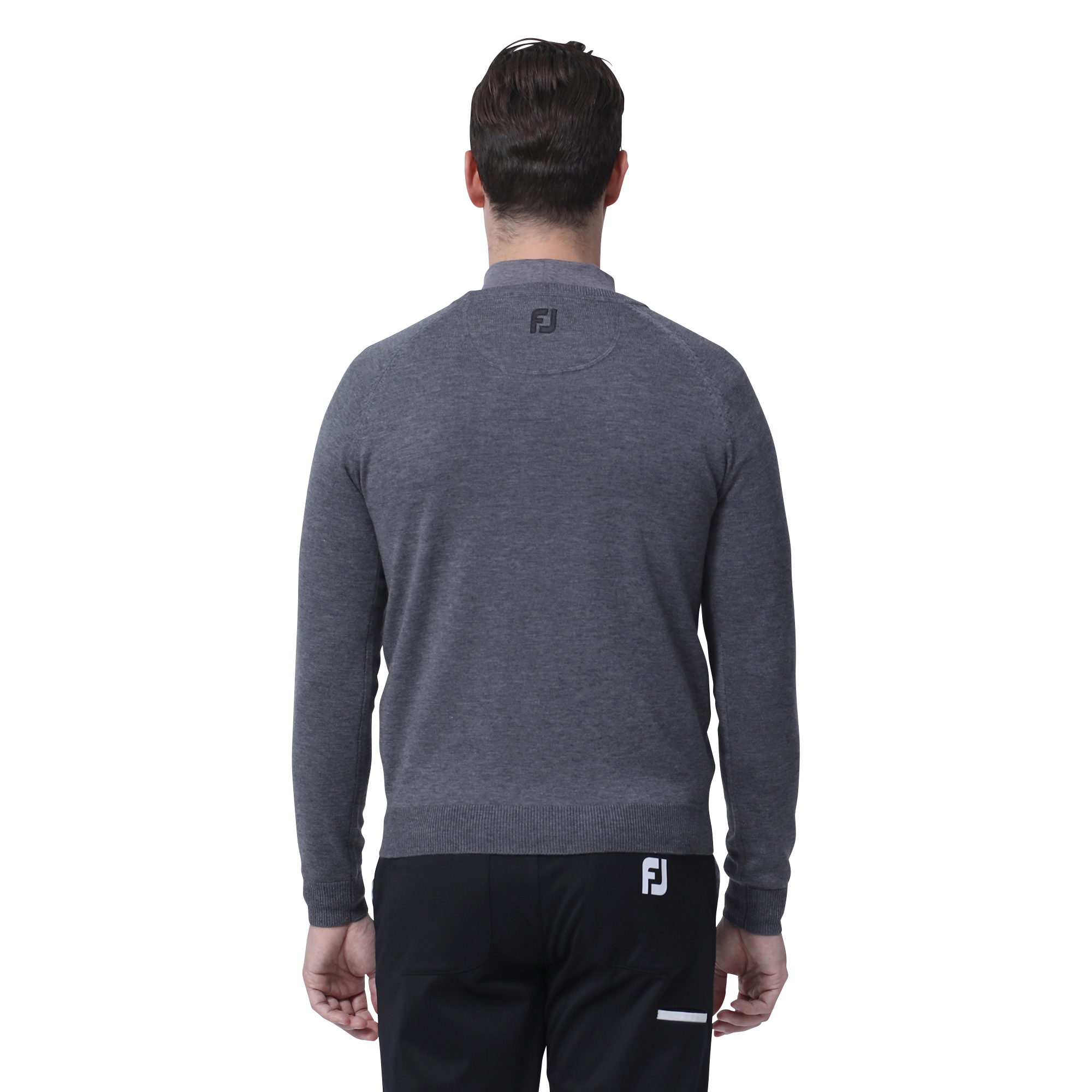 MEN'S サイドラインラグランクルーネックセーター