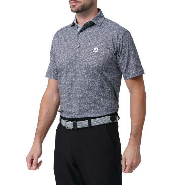 ゴルフコースプリント半袖シャツ - FootJoy Japan ゴルフコースプリント半袖シャツ - FootJoy Japan