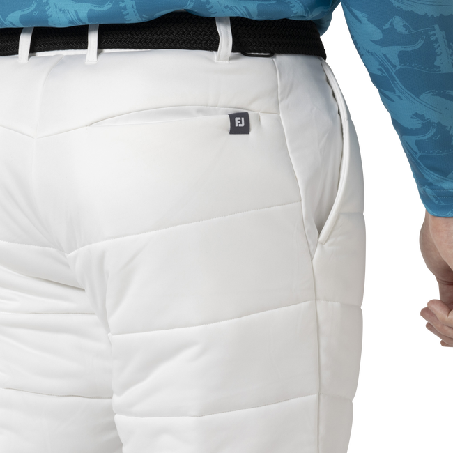 MEN'S 防風ニットラミネーション ファブリックミックス中綿パンツ MEN'S 防風ニットラミネーション ファブリックミックス中綿パンツ