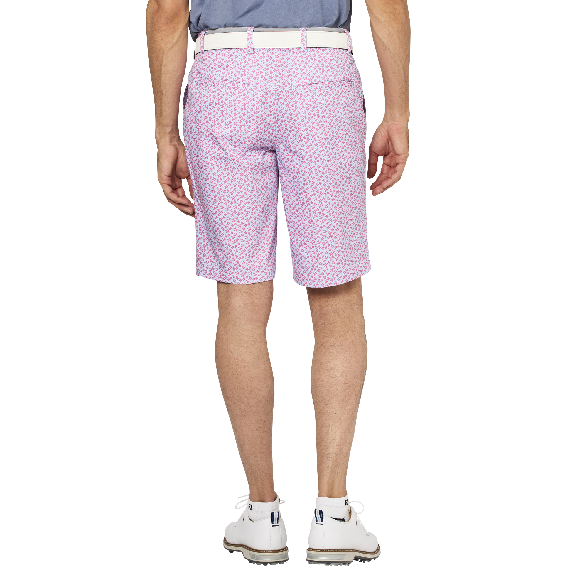 TWINSOFフラワープリントショーツ