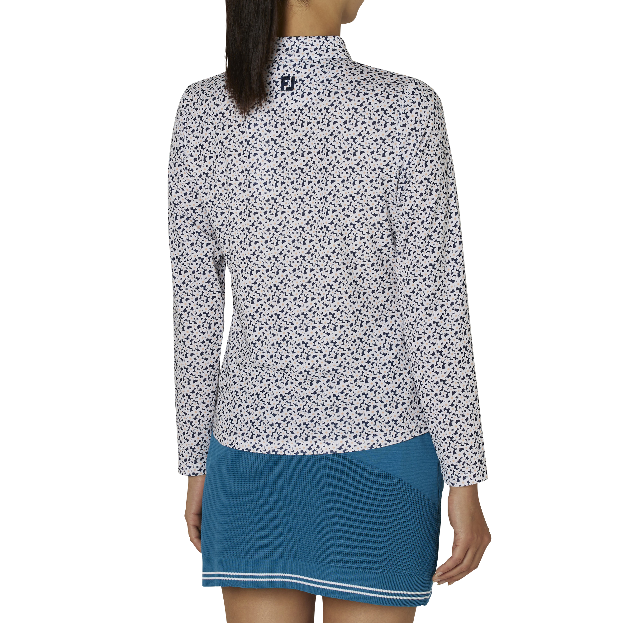 WOMEN'S フローラルプリント 長袖シャツ