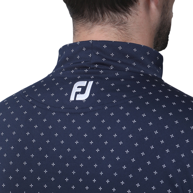 MEN'S フラワーアイコン蓄熱保温長袖モックネックシャツ - FootJoy Japan MEN'S フラワーアイコン蓄熱保温長袖モックネックシャツ - FootJoy Japan