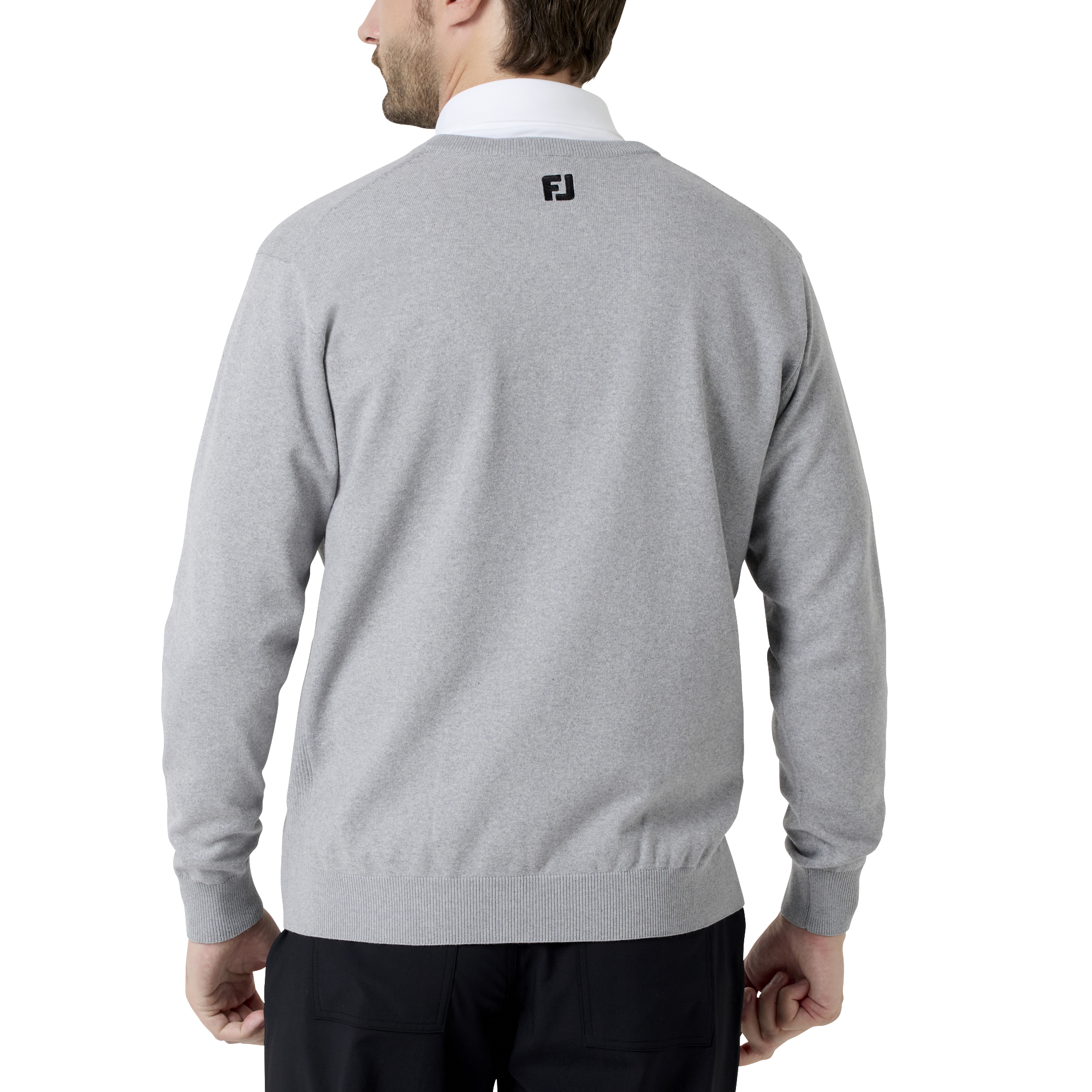 Essential ベーシックコンフォート Vネック L/S ニットセーター