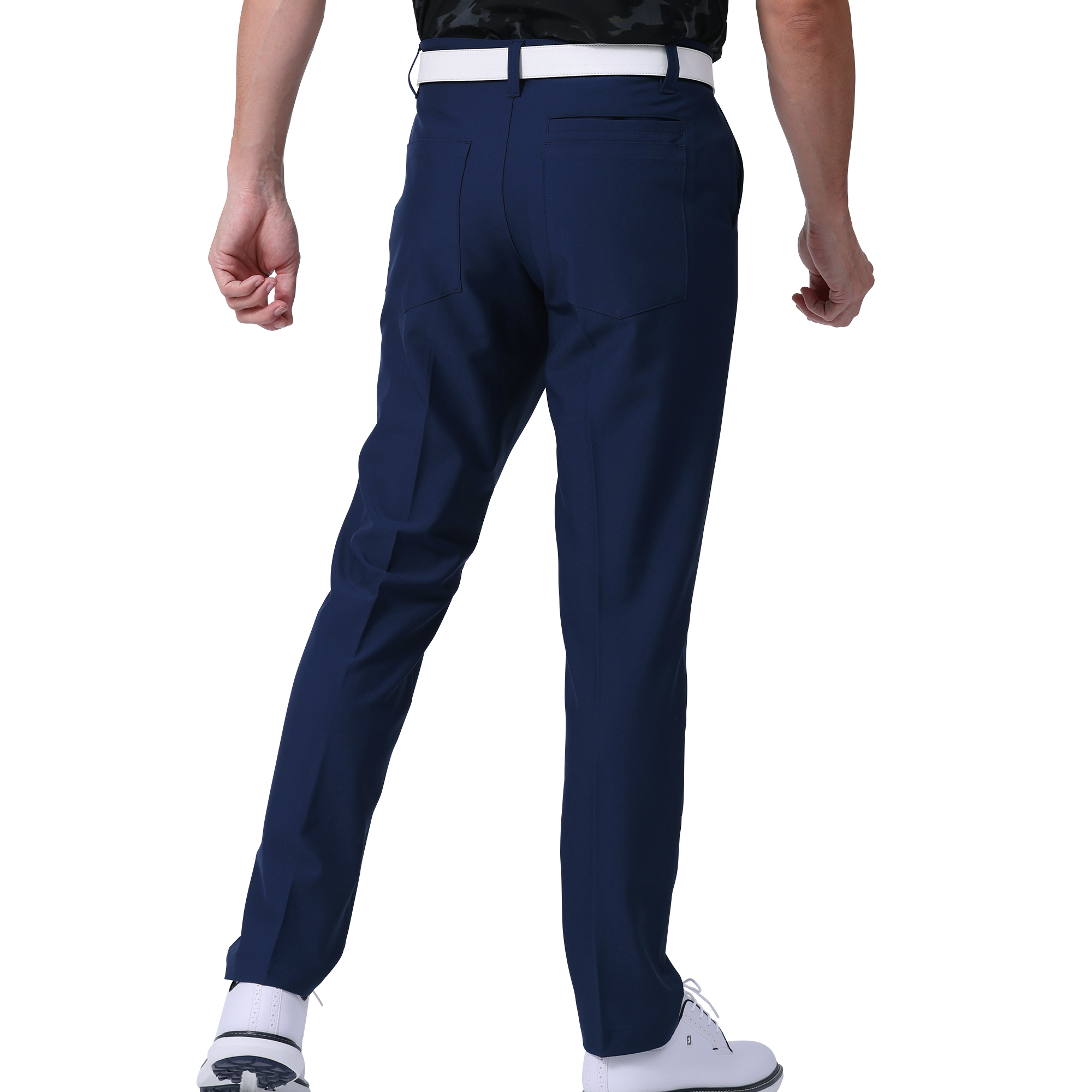 フットジョイ TWINSOF 裏起毛 レジメンタルストライプ ストレッチ