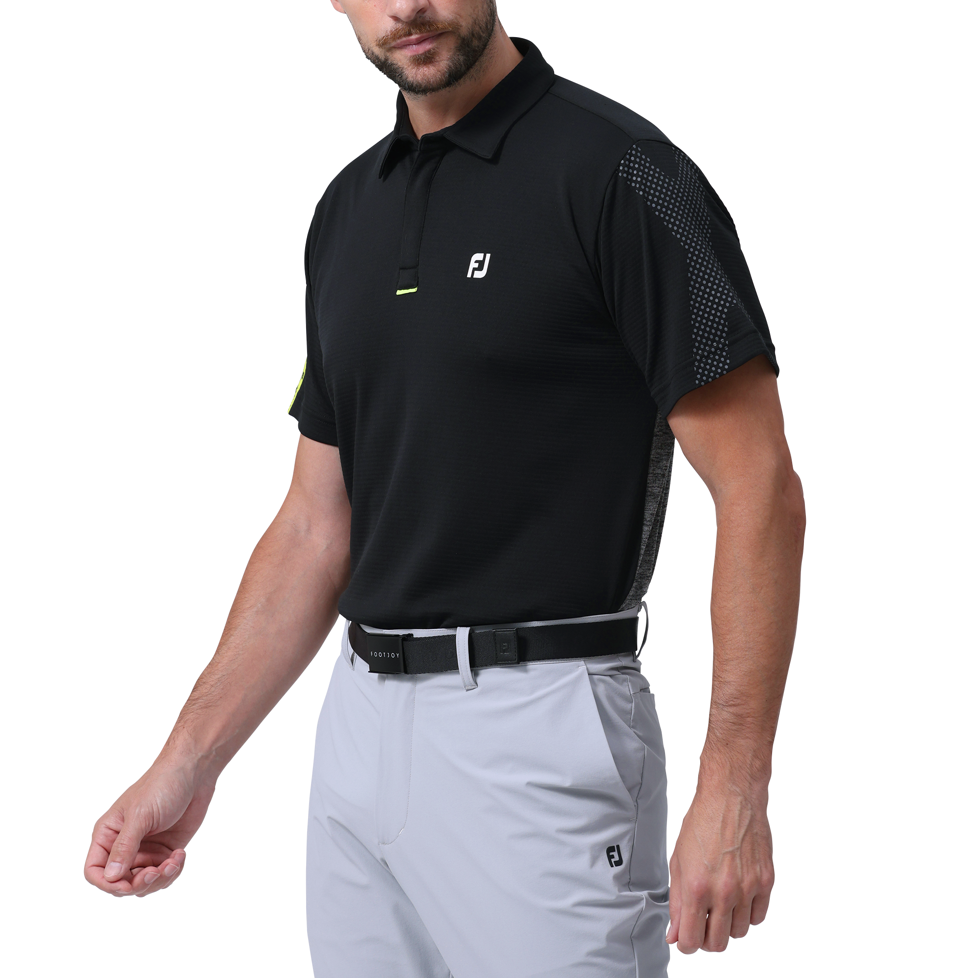 DRY THROUGHLIGHT エックスプリント半袖シャツ - FootJoy Japan