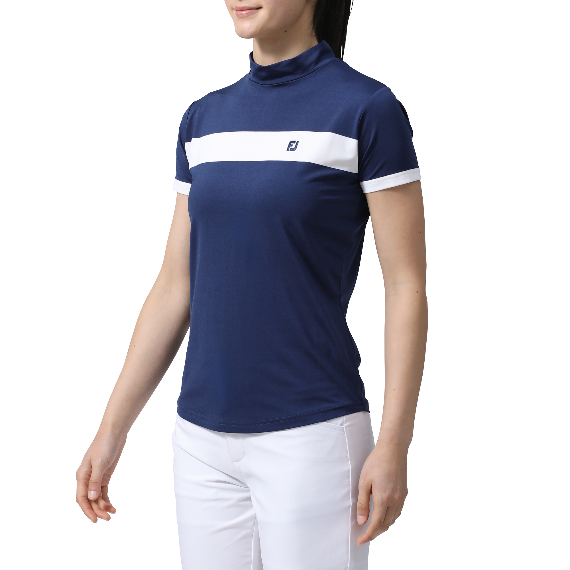 チェストライン半袖モックネックシャツ - FootJoy Japan