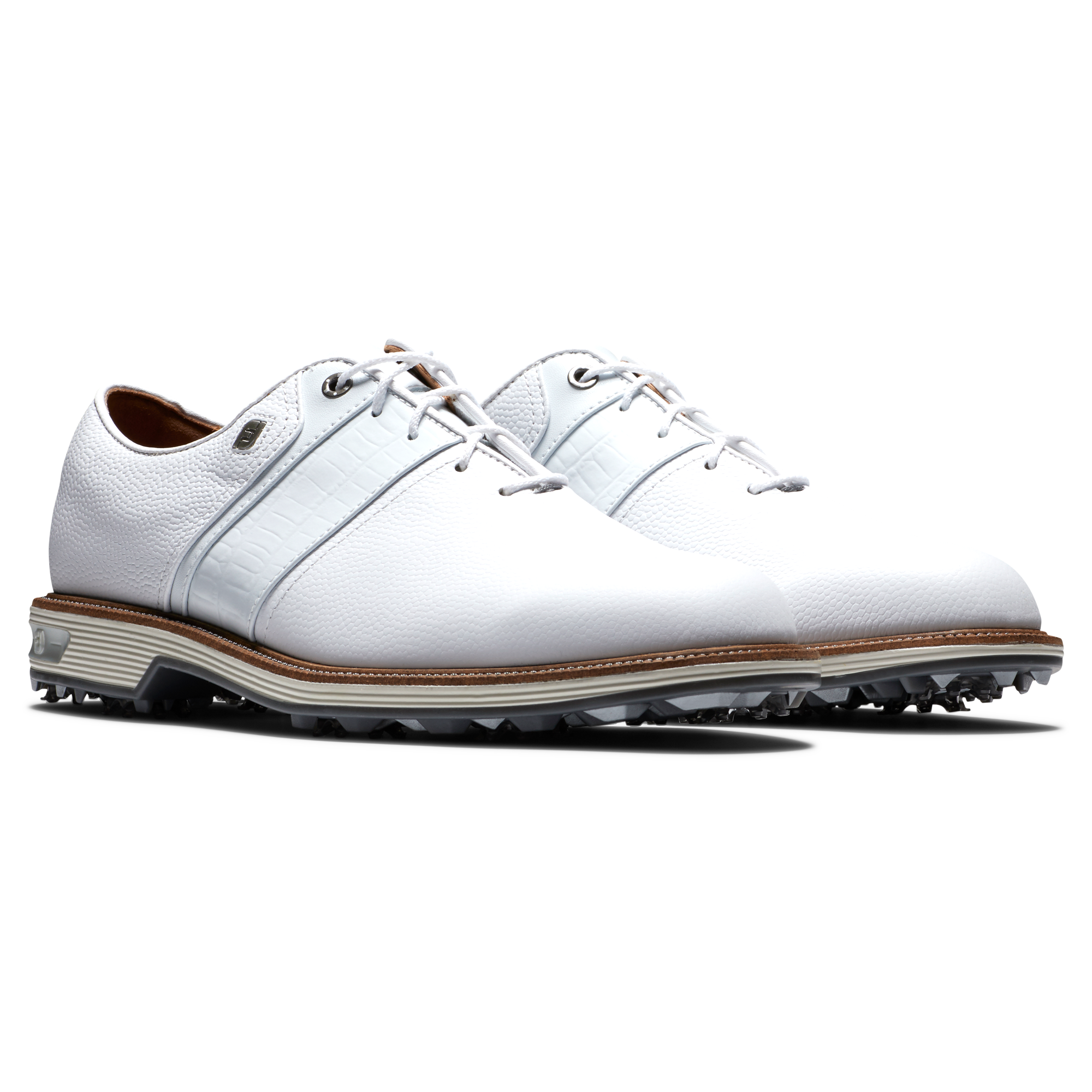 フットジョイ FJ プレミア パッカード ゴルフシューズ Packard | Classic Style Men's Spiked Golf Shoe | FootJoy