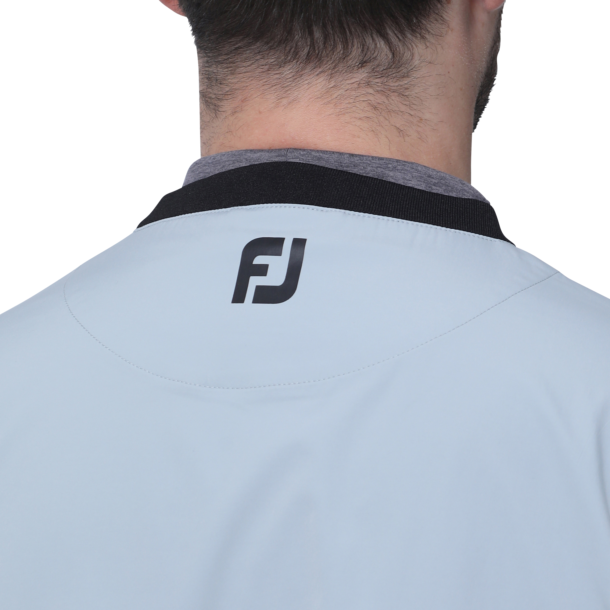 MEN'S ストレッチタフタクルーネックプルオーバー