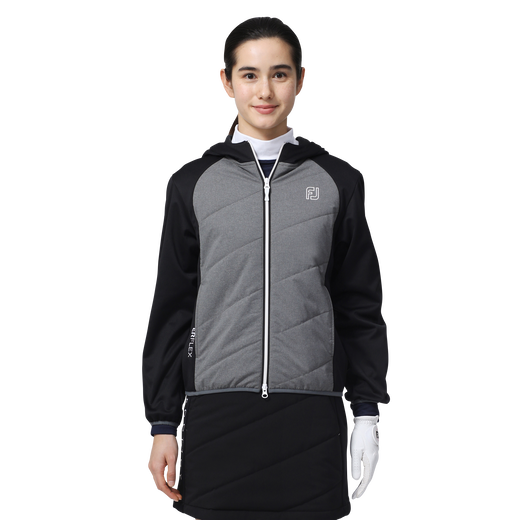 WOMEN&#39;S HYPERFLEX撥水保温ハイブリッドジャケット