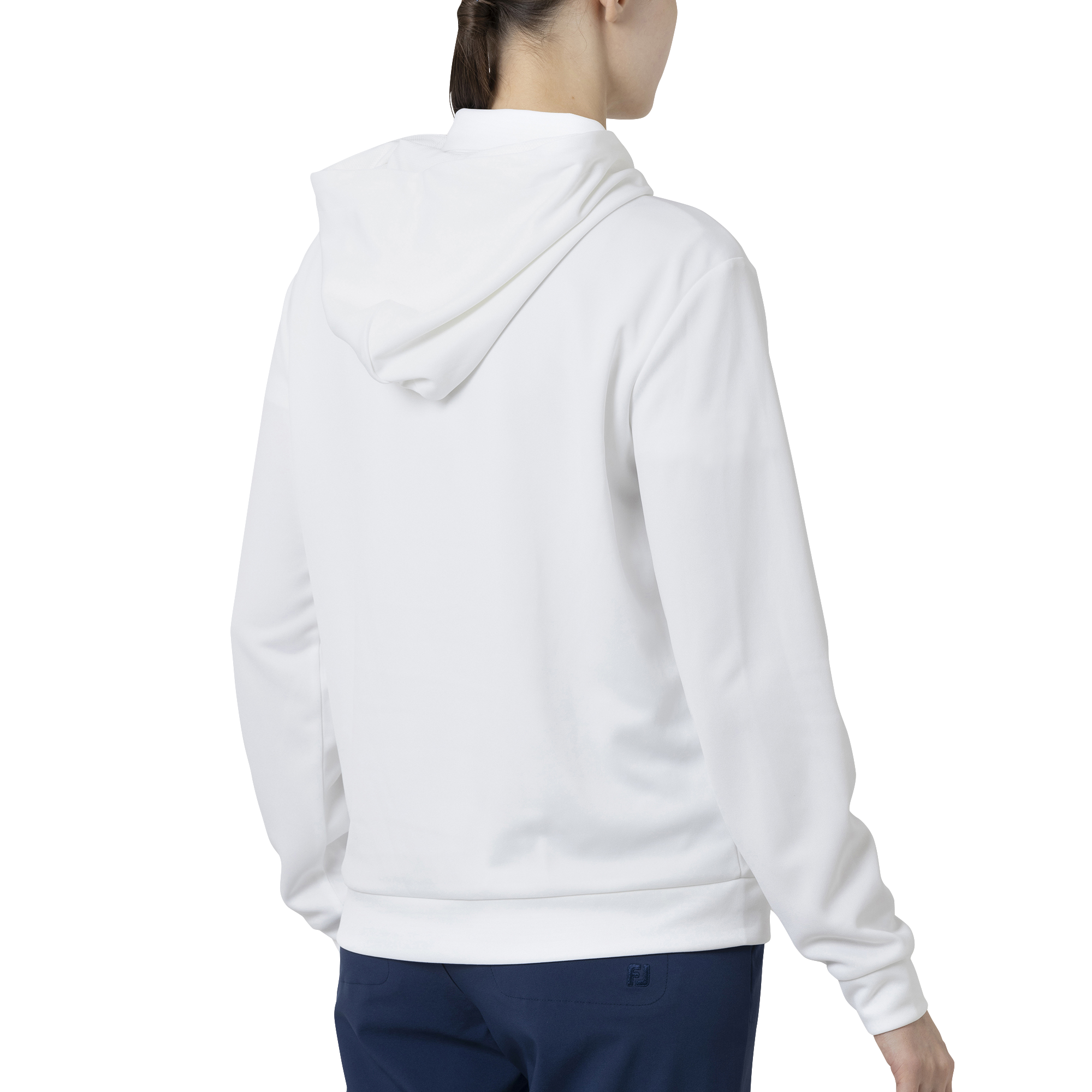 Essential W`s LtWt L/S ストレッチフーディープルオーバー