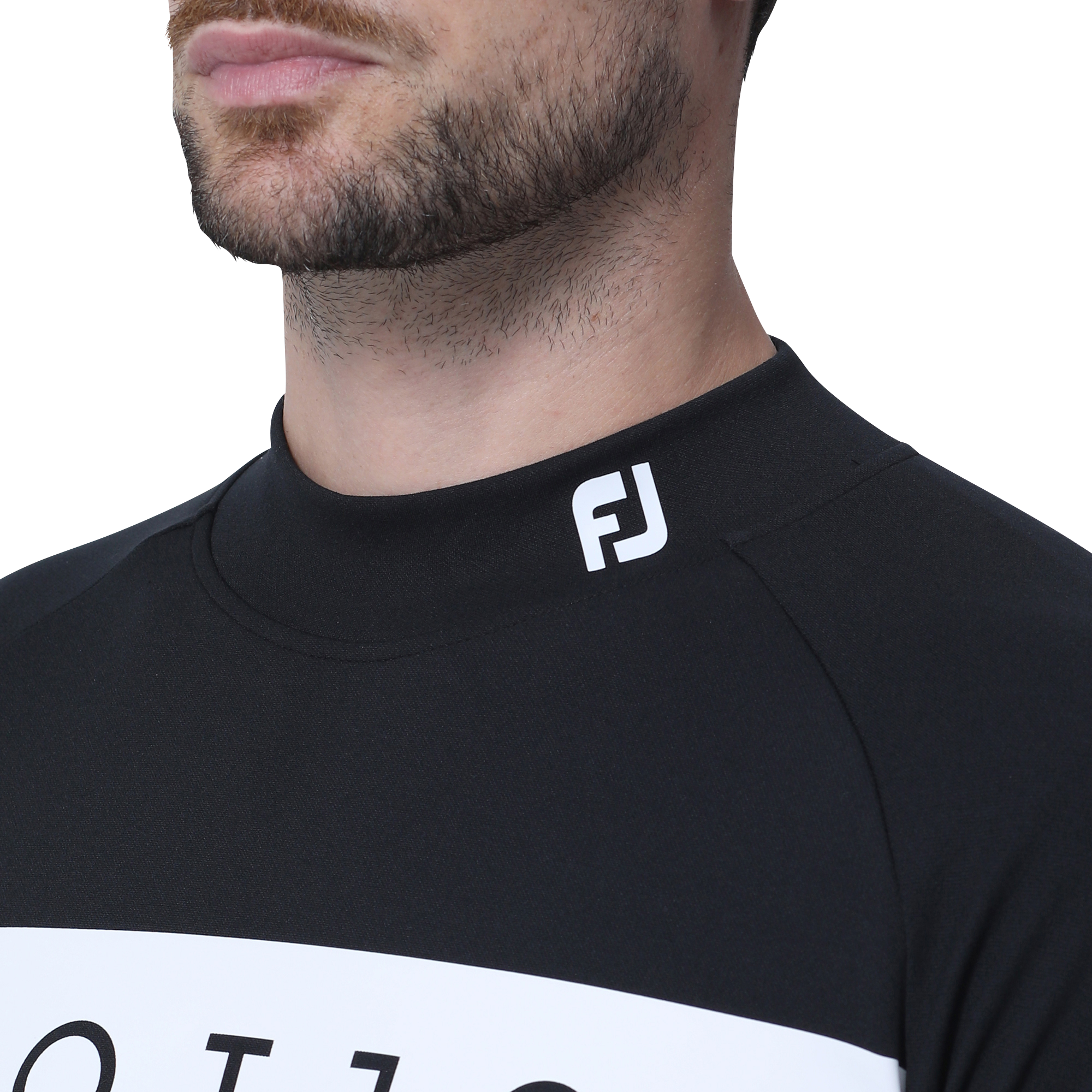 MEN'S チェストラインサーモライトラグラン長袖モックネックシャツ