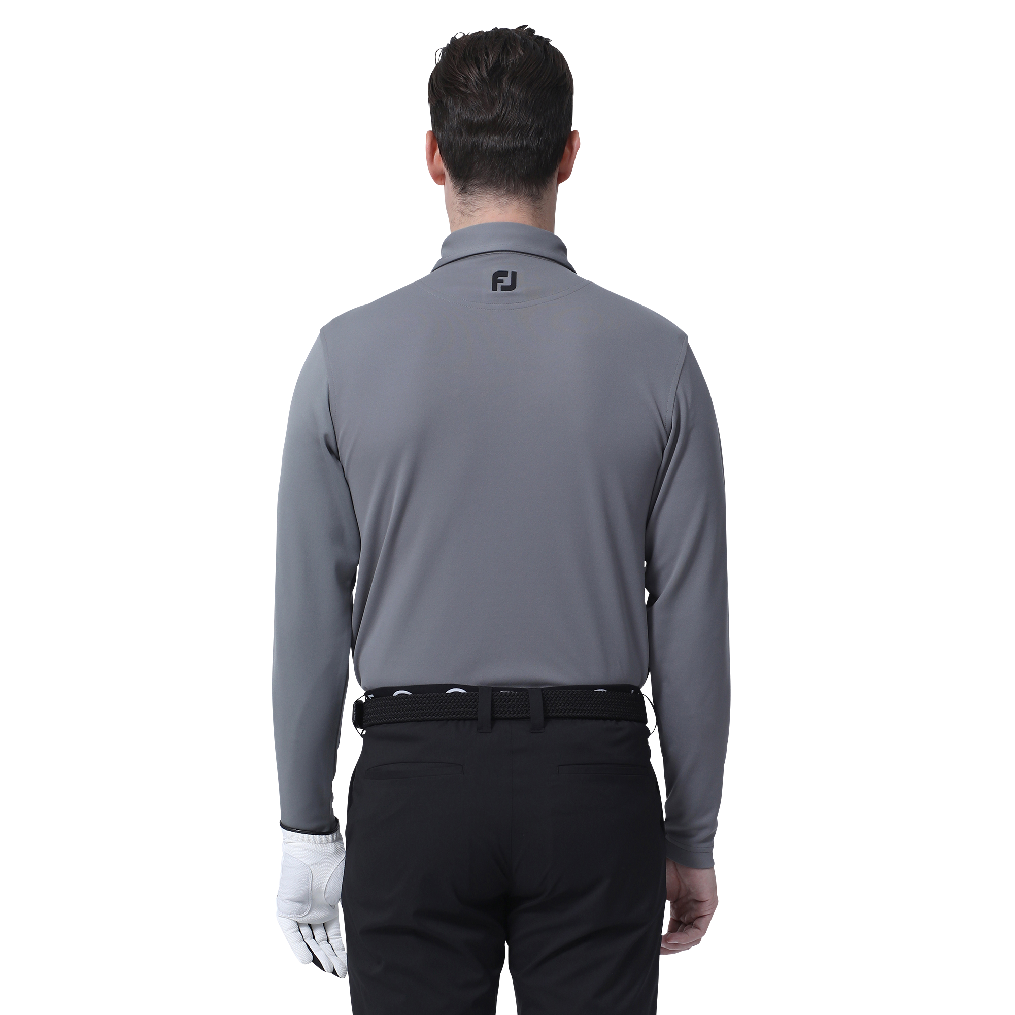 MEN'S カラーブロックサーモライト長袖保温シャツ