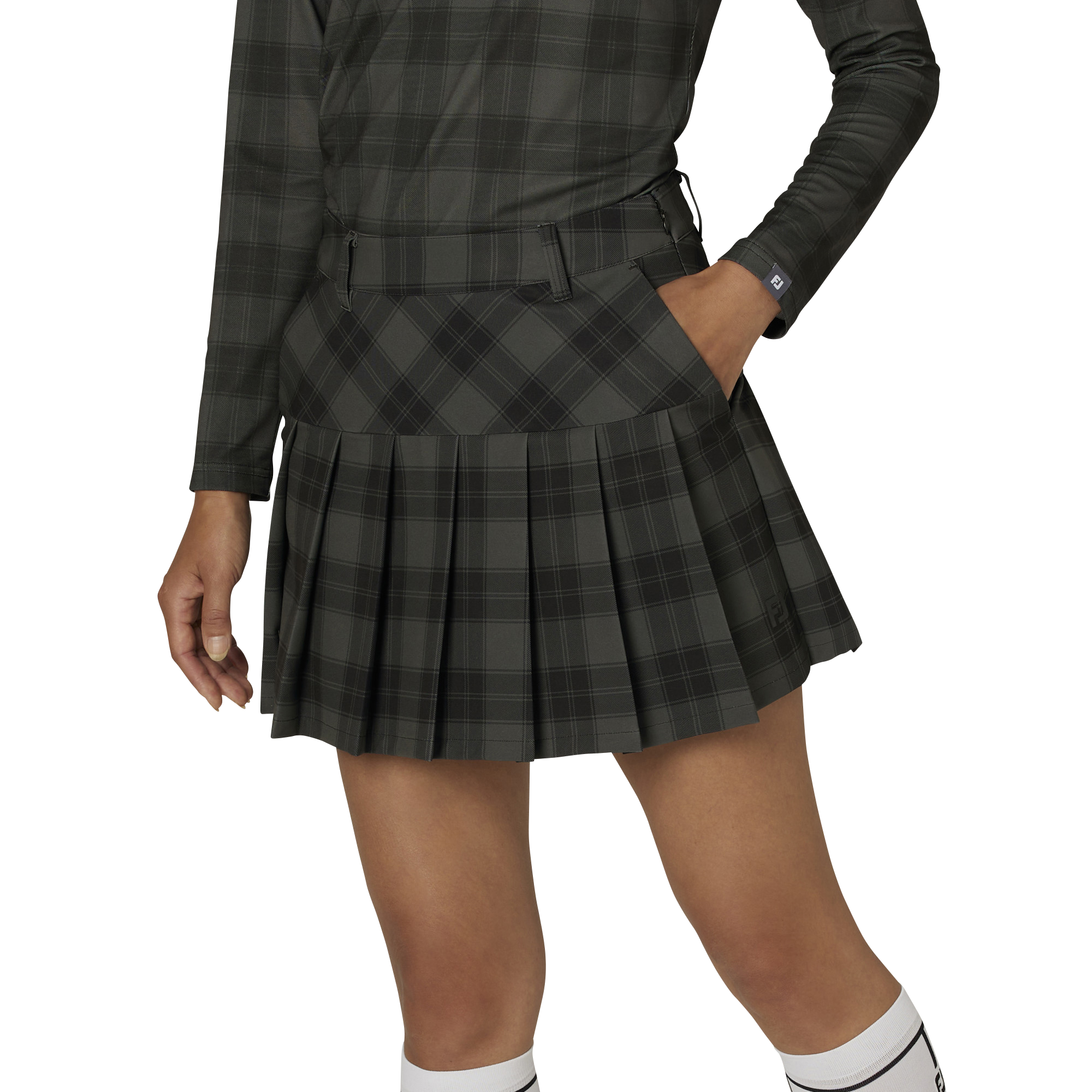 ☆Footjoy golf☆フットジョイ韓国 秋用　プリーツスカート バックサイドプリーツ撥水スカート - FootJoy Japan