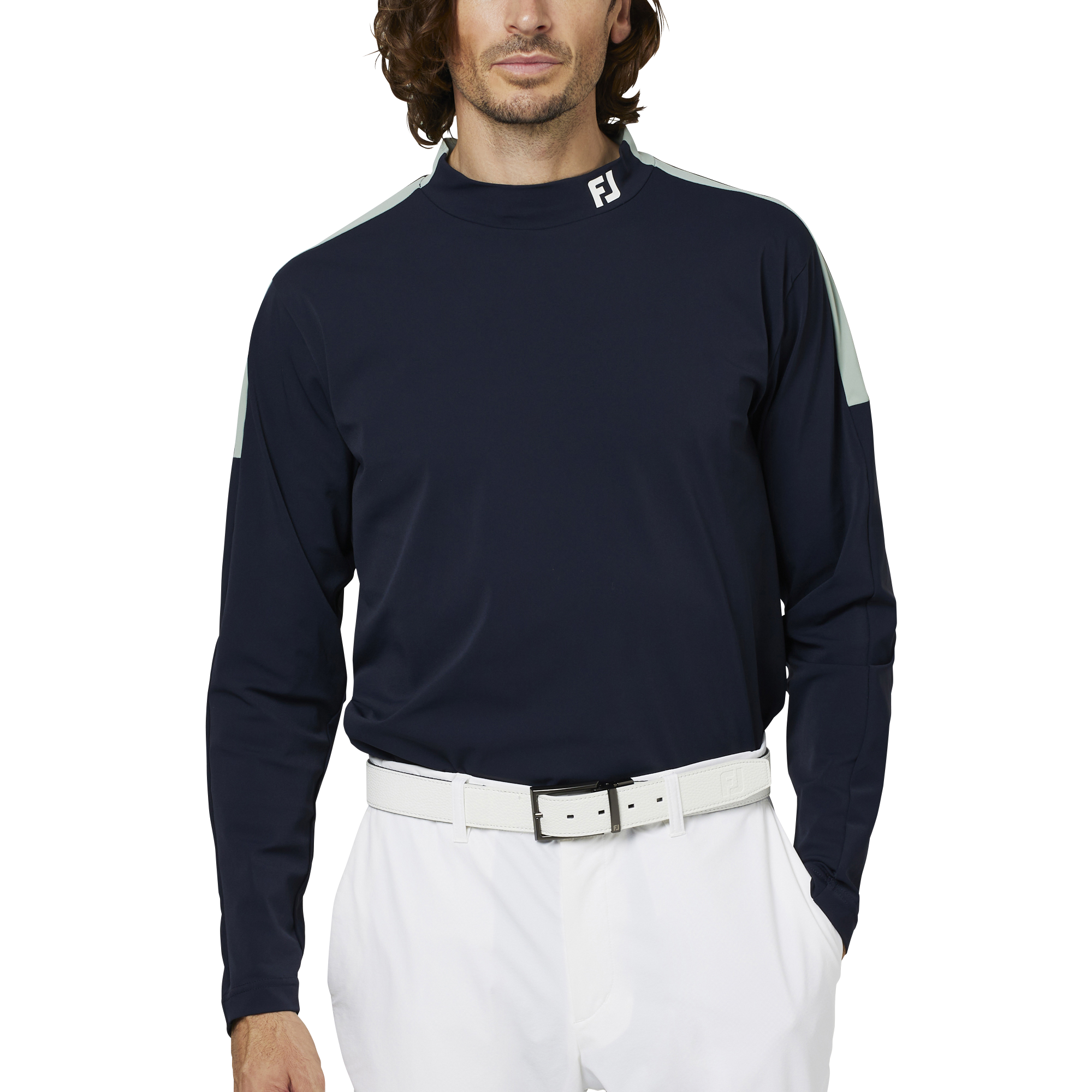 美品　WIND AND SEA×FR2 GOLF 長袖モックネックシャツ 美品 WIND AND SEA×FR2 GOLF 長袖モックネックシャツ WIND AND