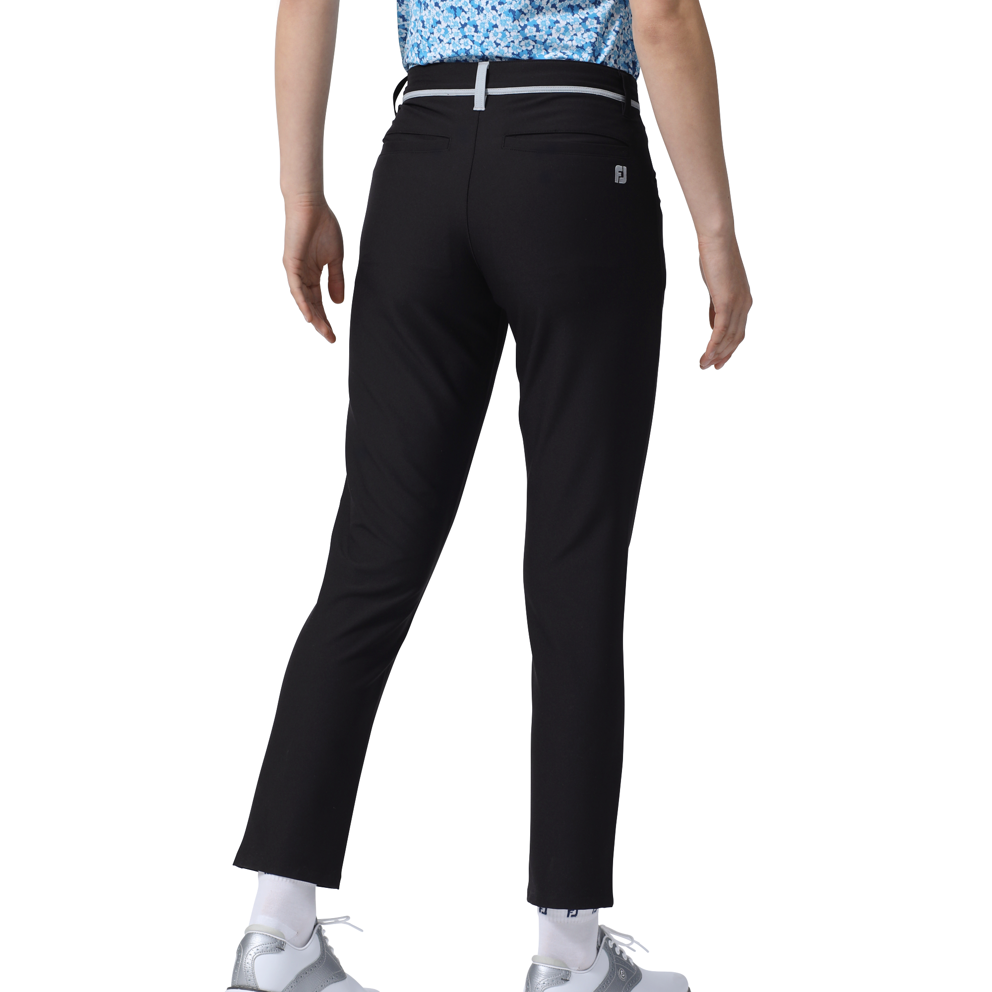 ウエストライン撥水ストレッチロングパンツ