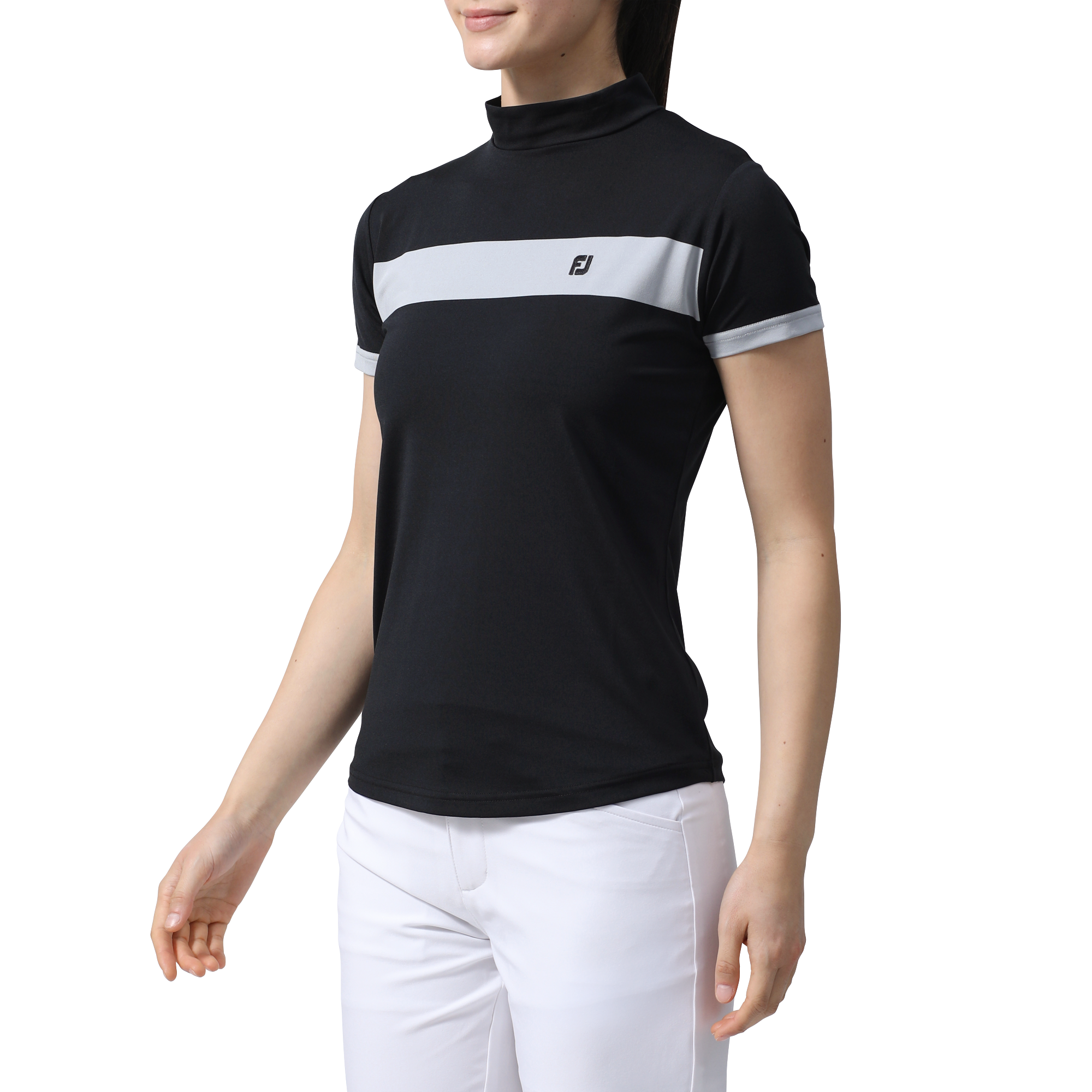 チェストライン半袖モックネックシャツ - FootJoy Japan