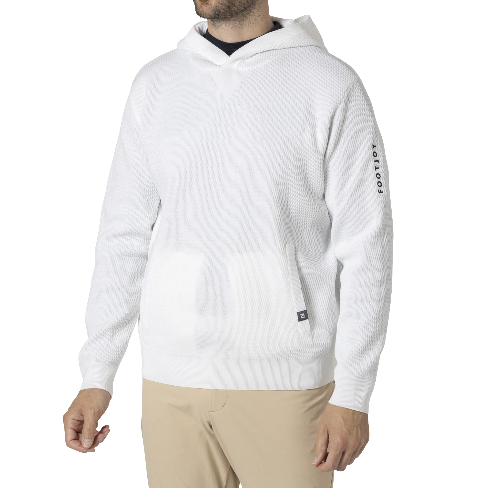 美品 フットジョイ ハニカム柄 長袖プルオーバーセーターフーディー 大きいサイズ Amazon | [フットジョイ] セーター ハニカム柄 長袖プルオーバー