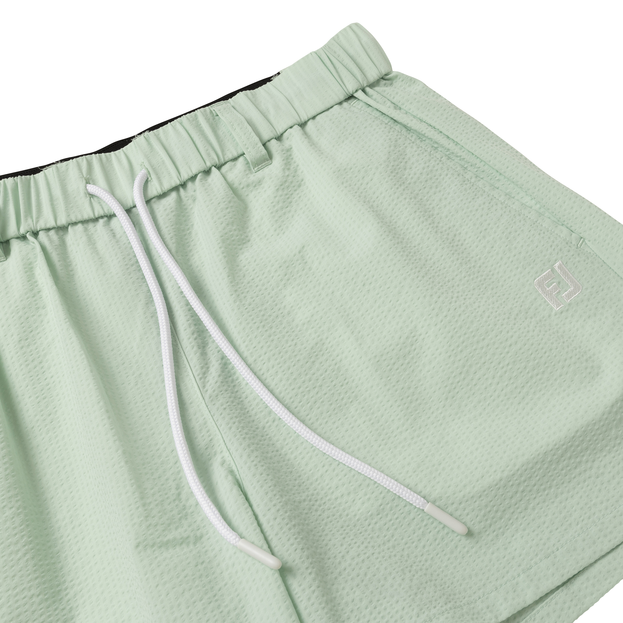 シアサッカーウエストゴムキュロット