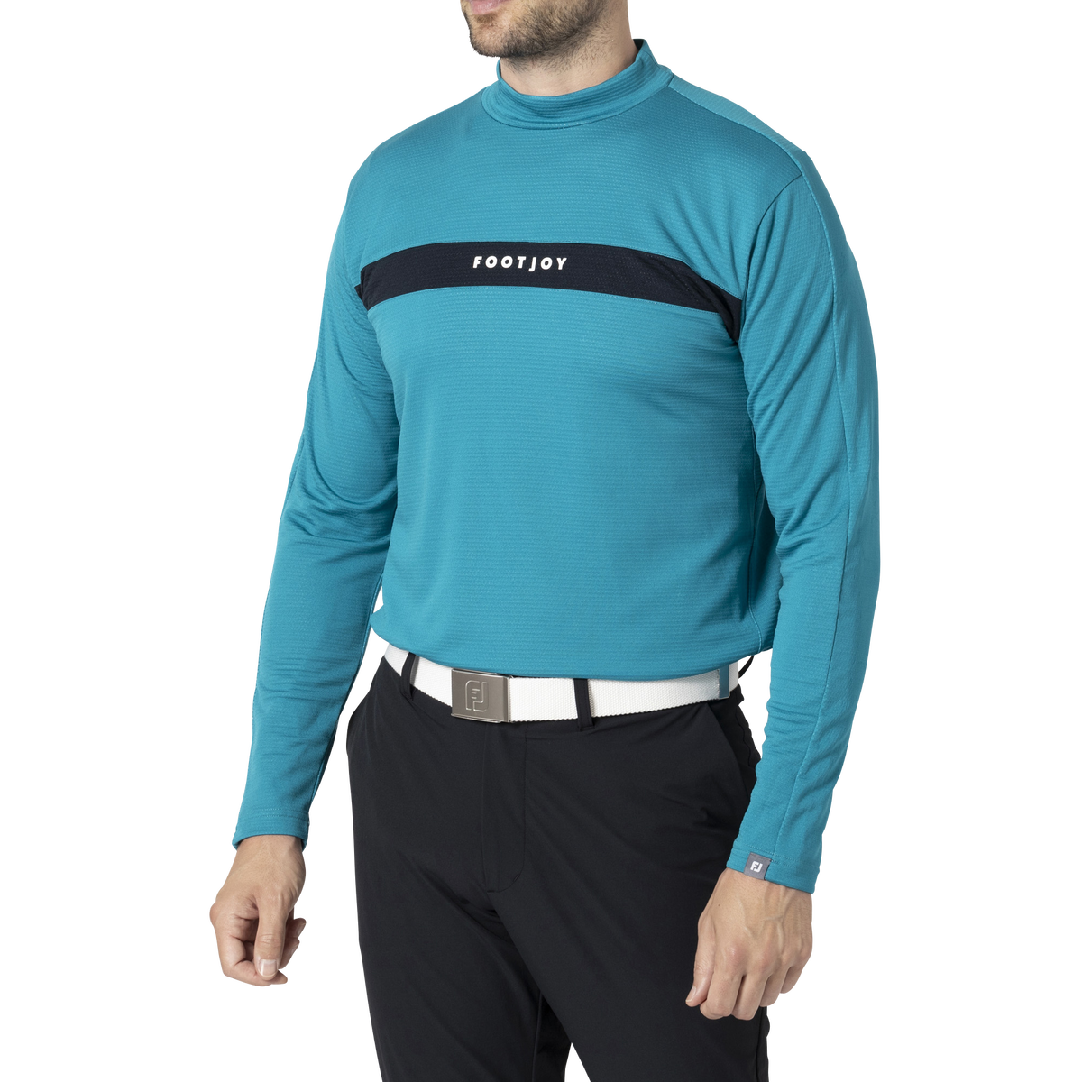 MEN'S DRY THROUGHLIGHT チェストライン 長袖モックネックシャツ MEN'S DRY THROUGHLIGHT チェストライン 長袖モックネックシャツ