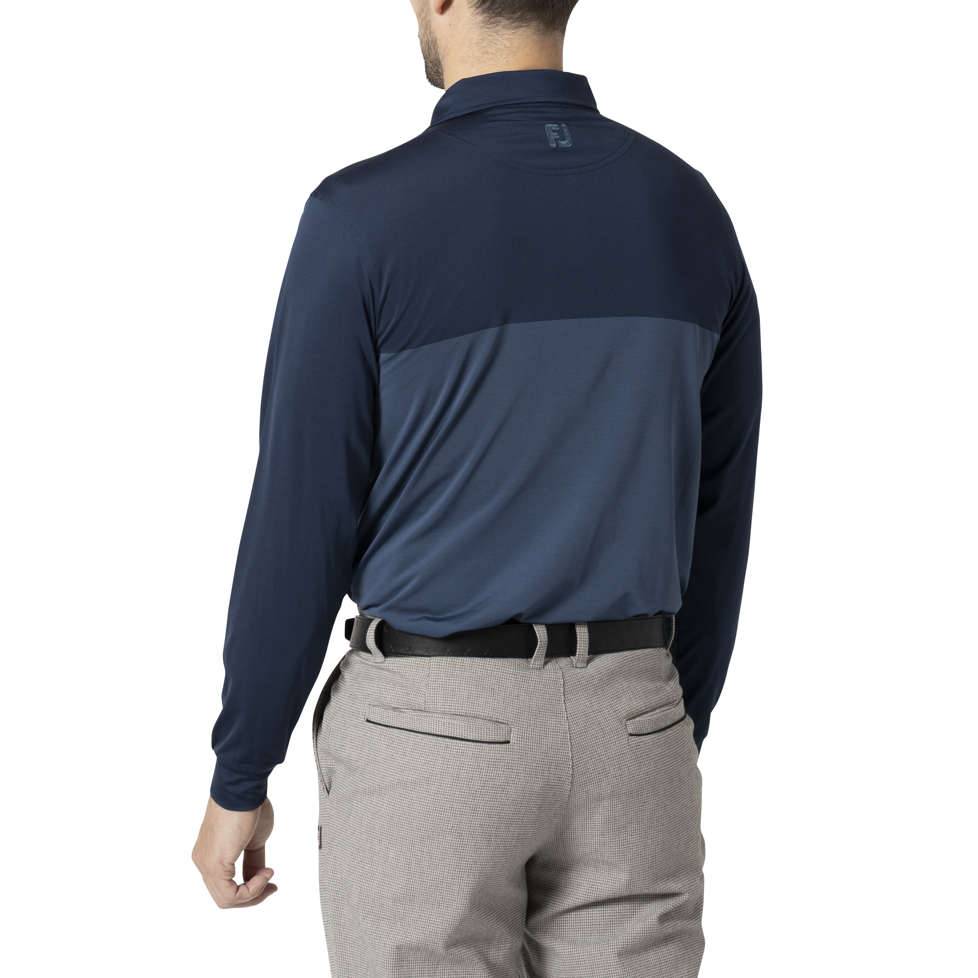 MEN'S トーナルカラーブロック 長袖シャツ